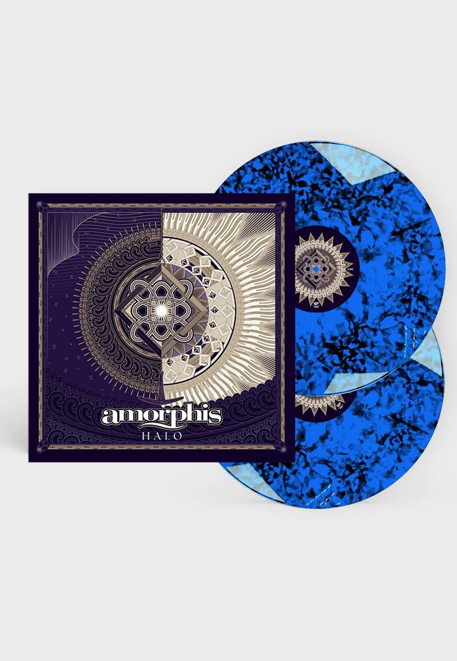 Amorphis - Halo Ltd. Blue w/ Blackdust - Splattered 2 Vinyl | Neutral-Image