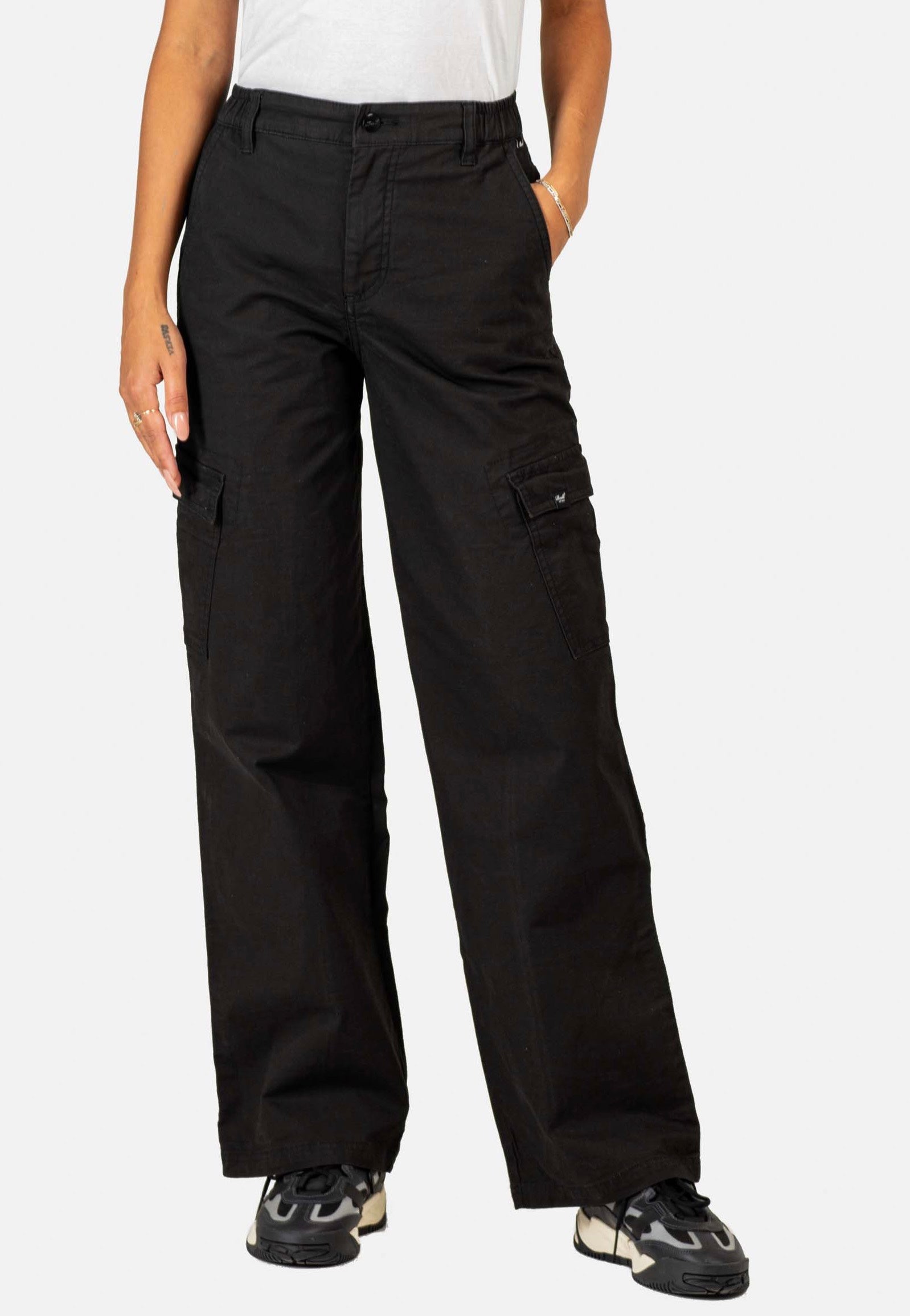 REELL - Women Marusha Cargo Black Canvas - Pants | Women-Image