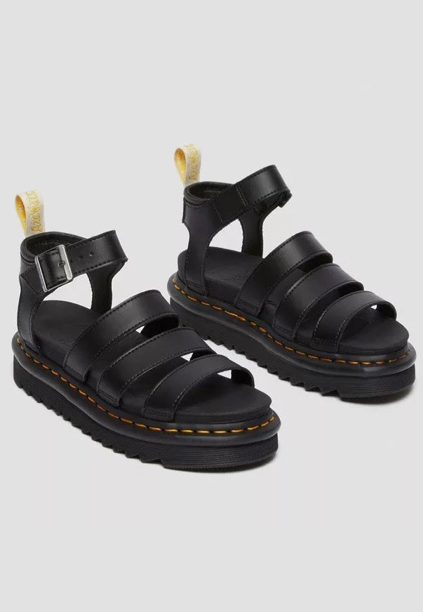 Dr. Martens - V Blaire Black Felix Rub Off - Girl Sandals | Women-Image