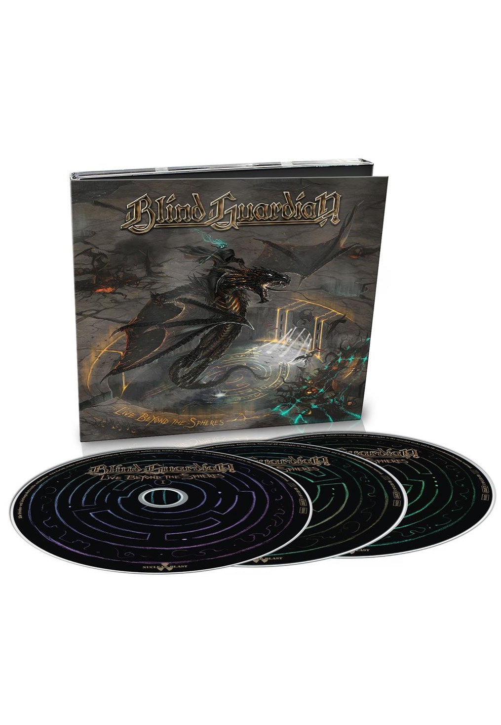 Blind Guardian - Live Beyond The Spheres - Digipak 3 CD | Neutral-Image