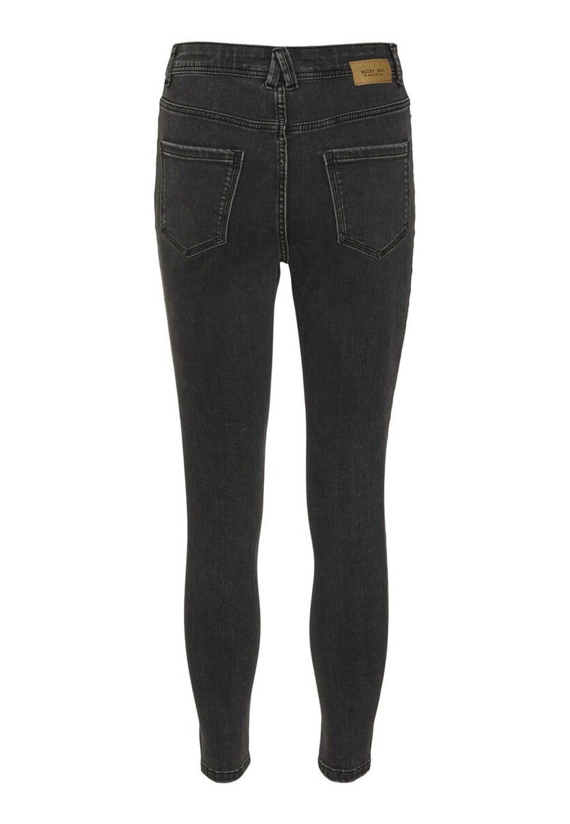 Noisy May - Agnes Button Skinny Black - Jeans | Women-Image