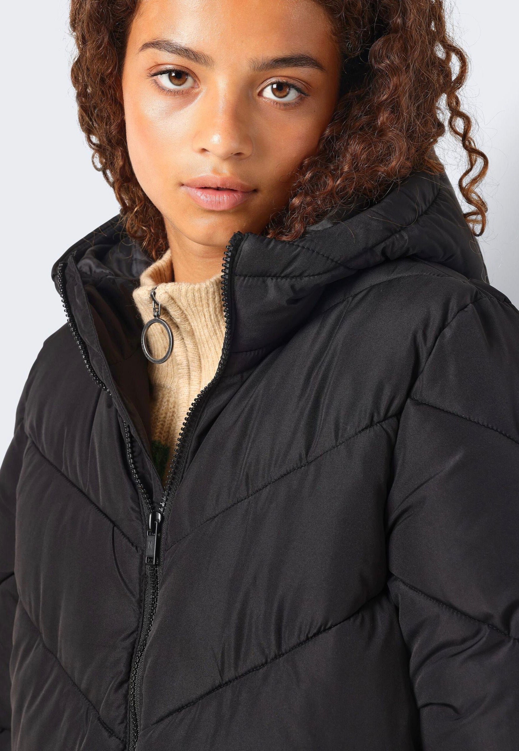 Noisy May - Dalcon X Long Black - Parka | Women-Image