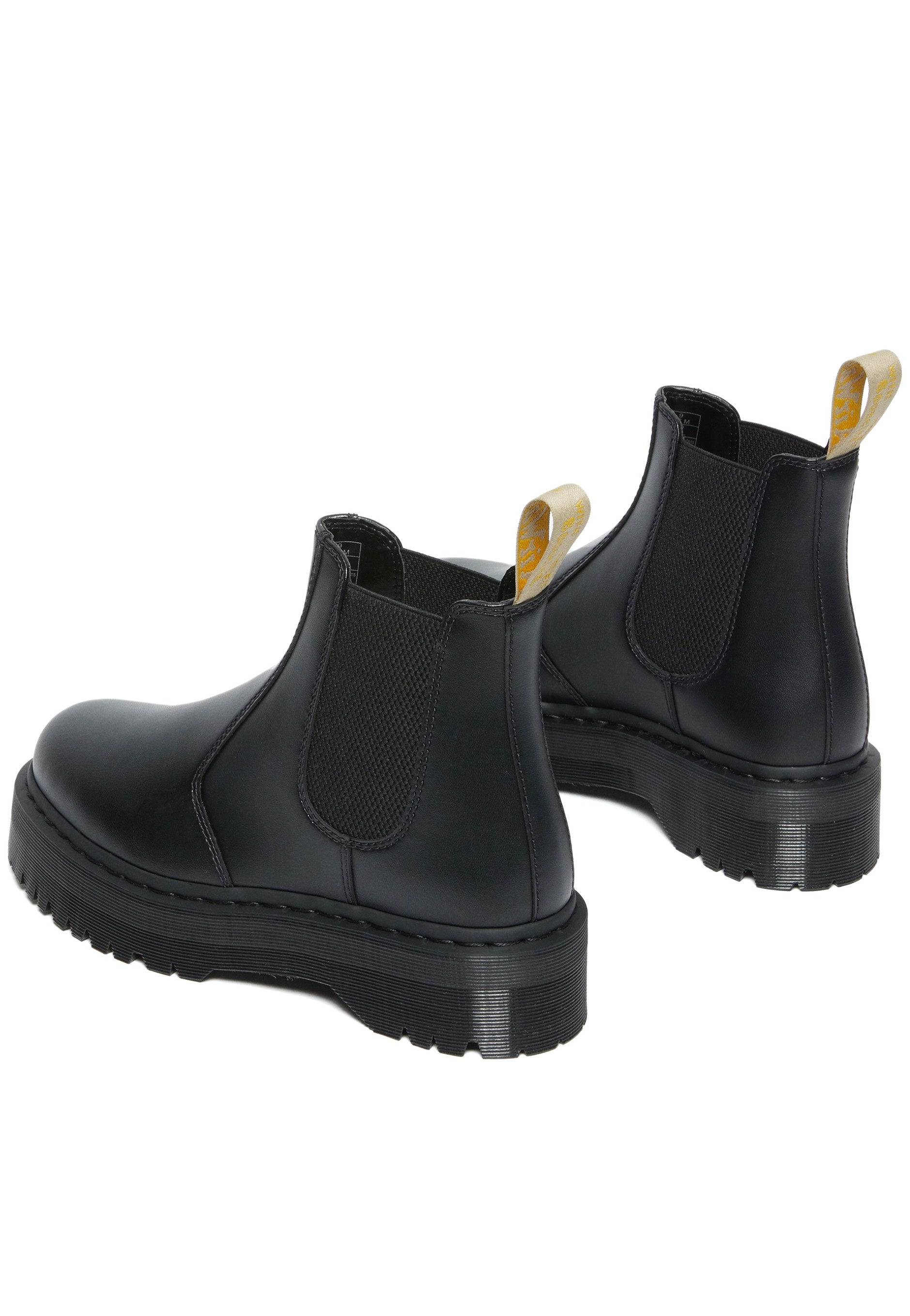 Dr. Martens - V 2976 Quad Mono Black Felix Rub Off - Girl Shoes | Women-Image