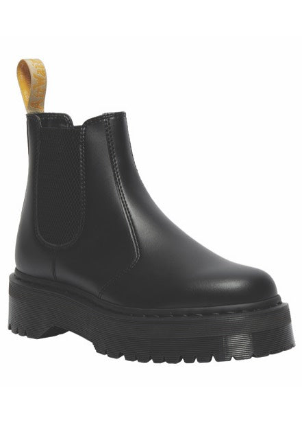 Dr. Martens - V 2976 Quad Mono Black Felix Rub Off - Girl Shoes | Women-Image