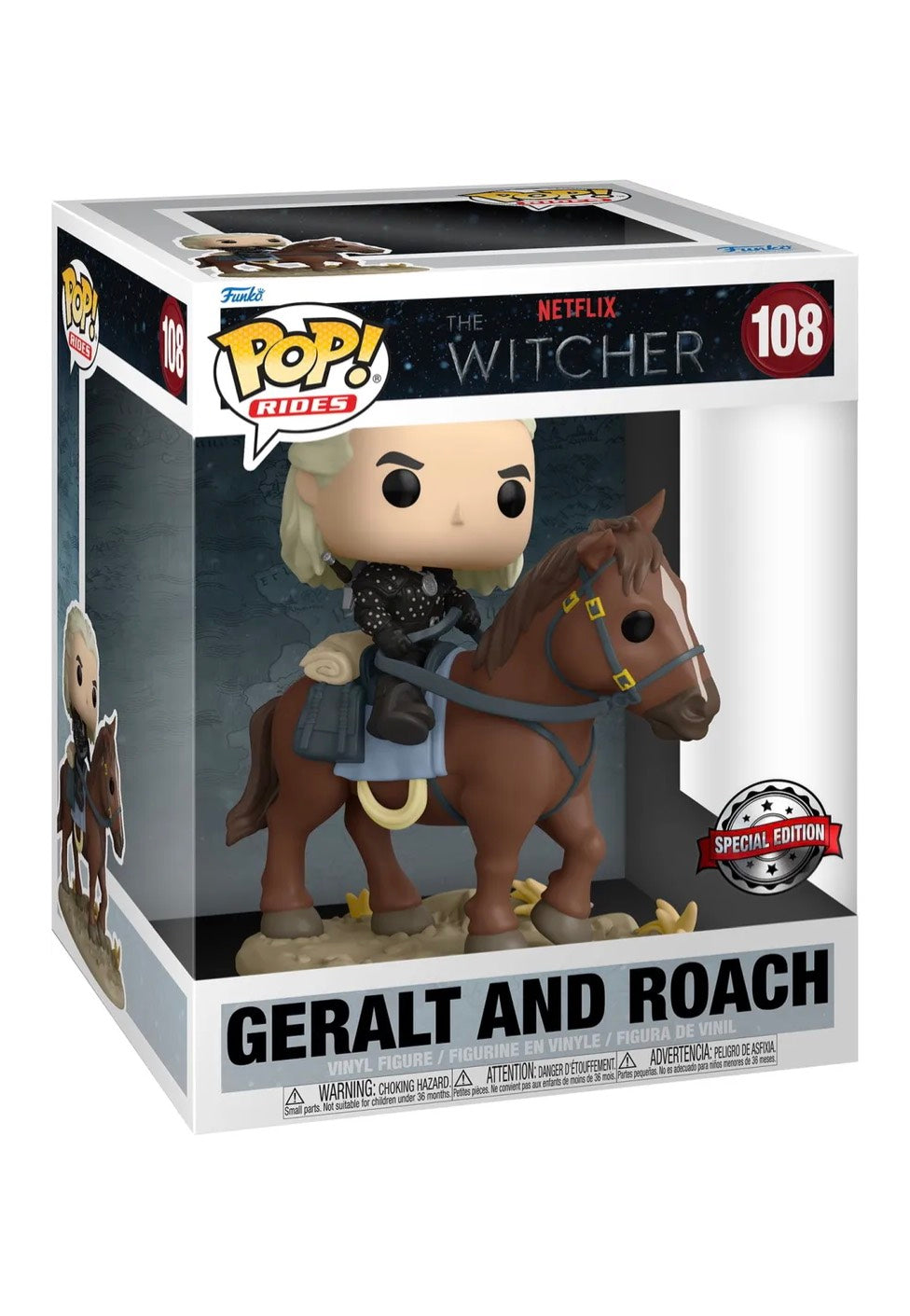 The Witcher - Geralt And Roach POP! Vinyl Ride Deluxe - Funko Pop | Neutral-Image