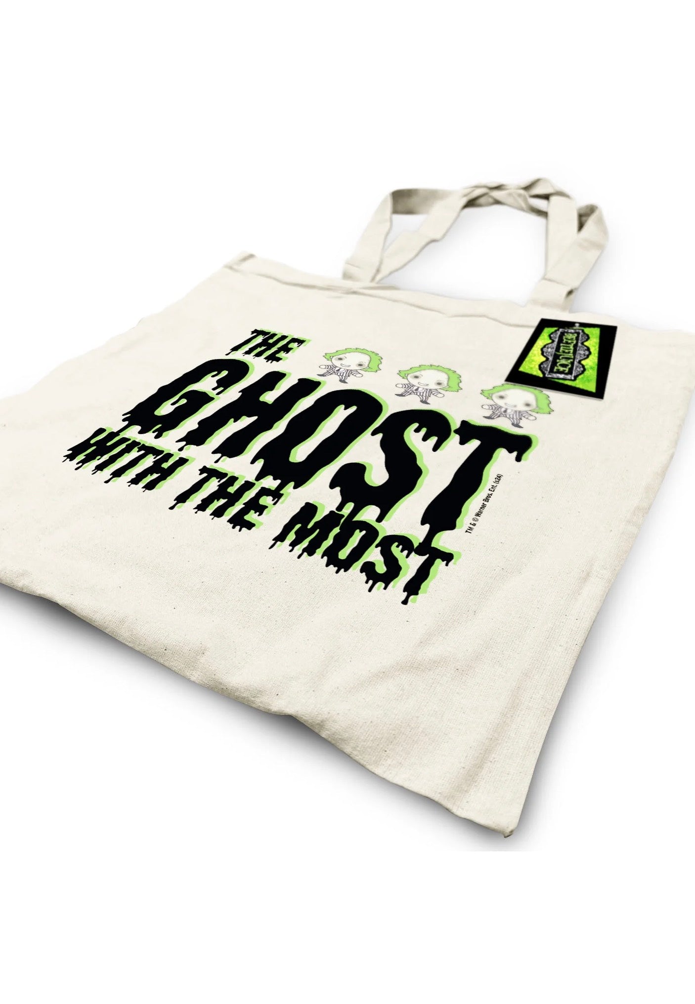 Beetlejuice - The Ghost With The Most Natural - Tote Bag | Neutral-Image