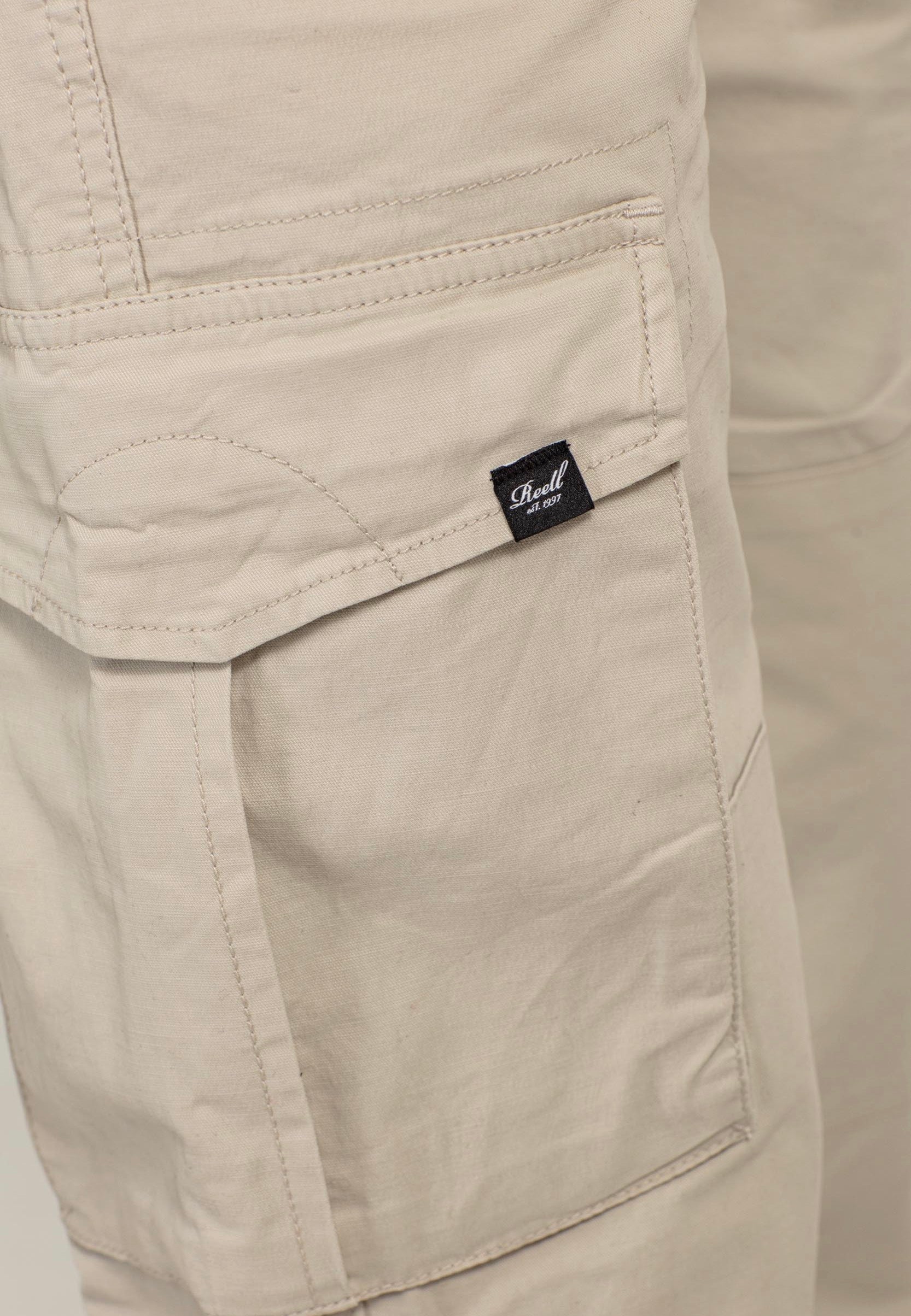 REELL - Flex Cargo LC Oatmeal - Pants | Men-Image