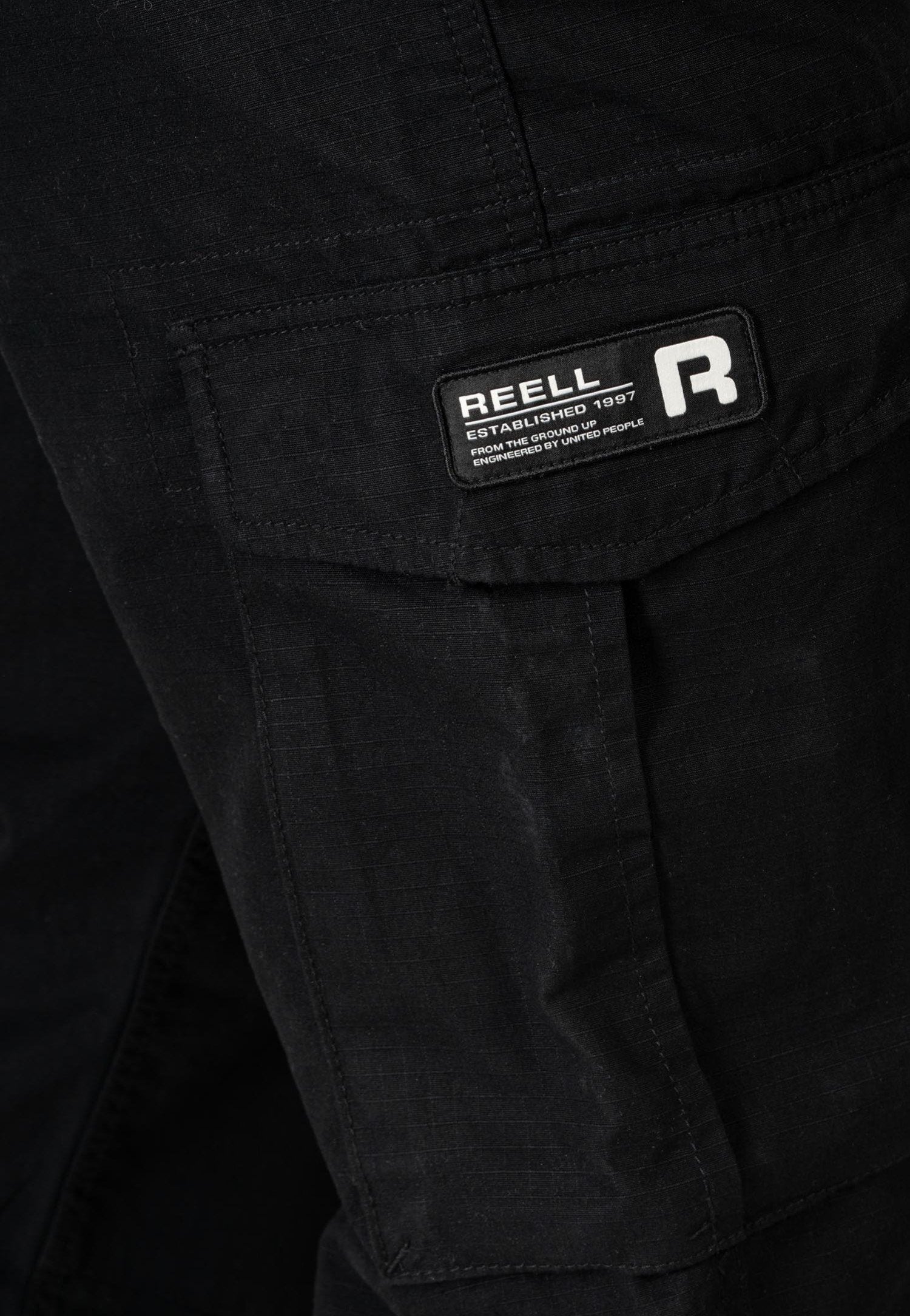 REELL - Cargo Ripstop Deep Black - Pants | Men-Image