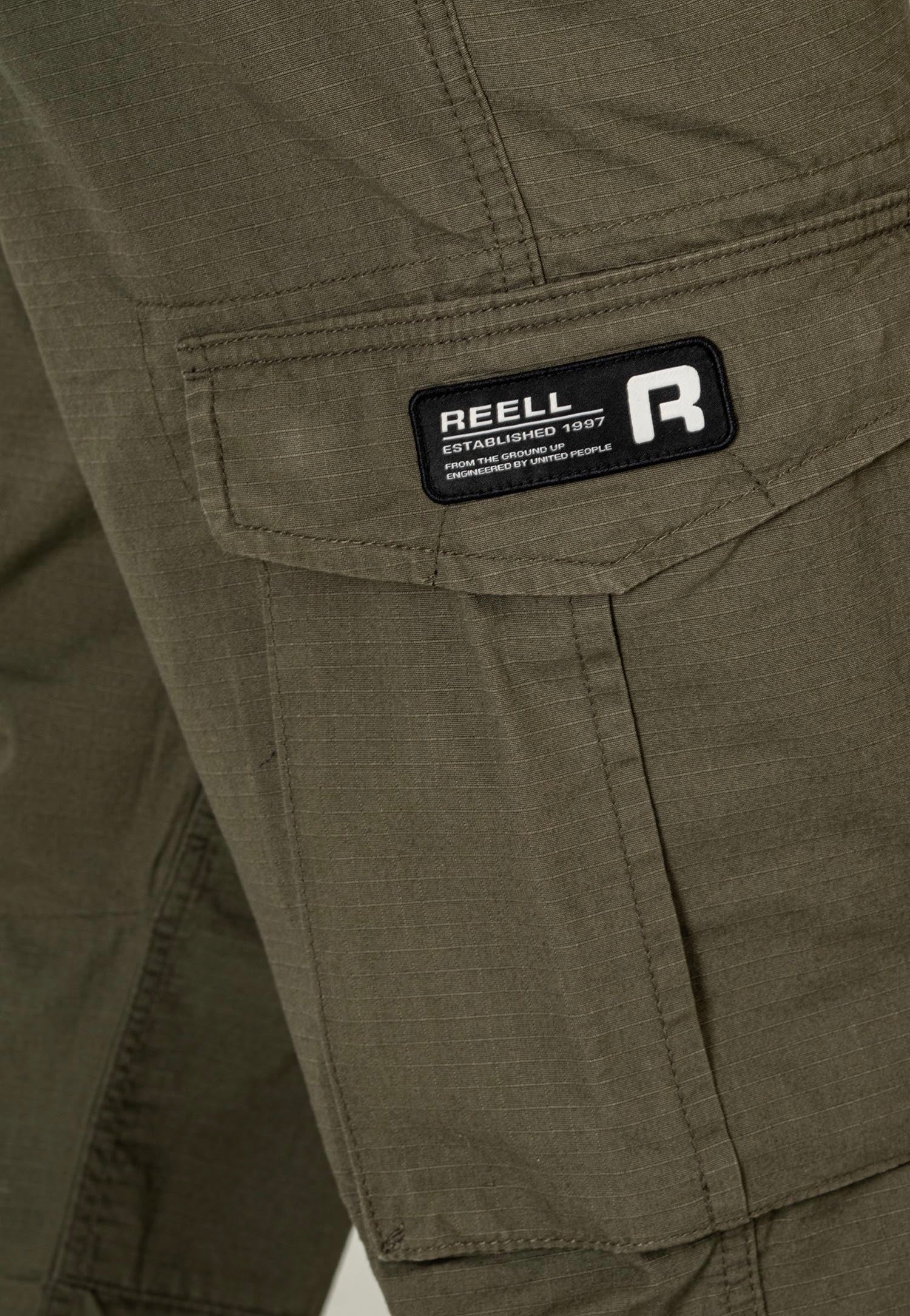 REELL - Cargo Ripstop Olive - Pants | Men-Image