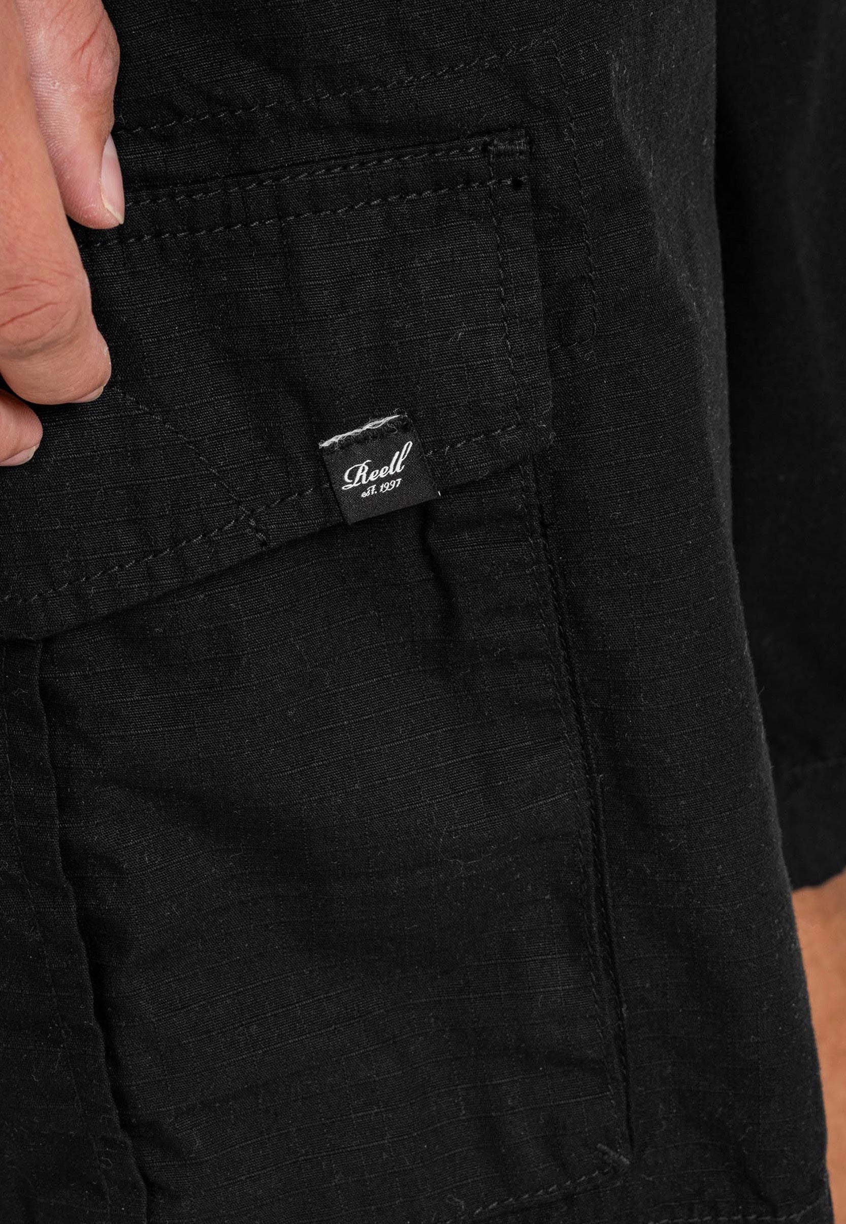 REELL - New Cargo Deep Black - Shorts | Men-Image