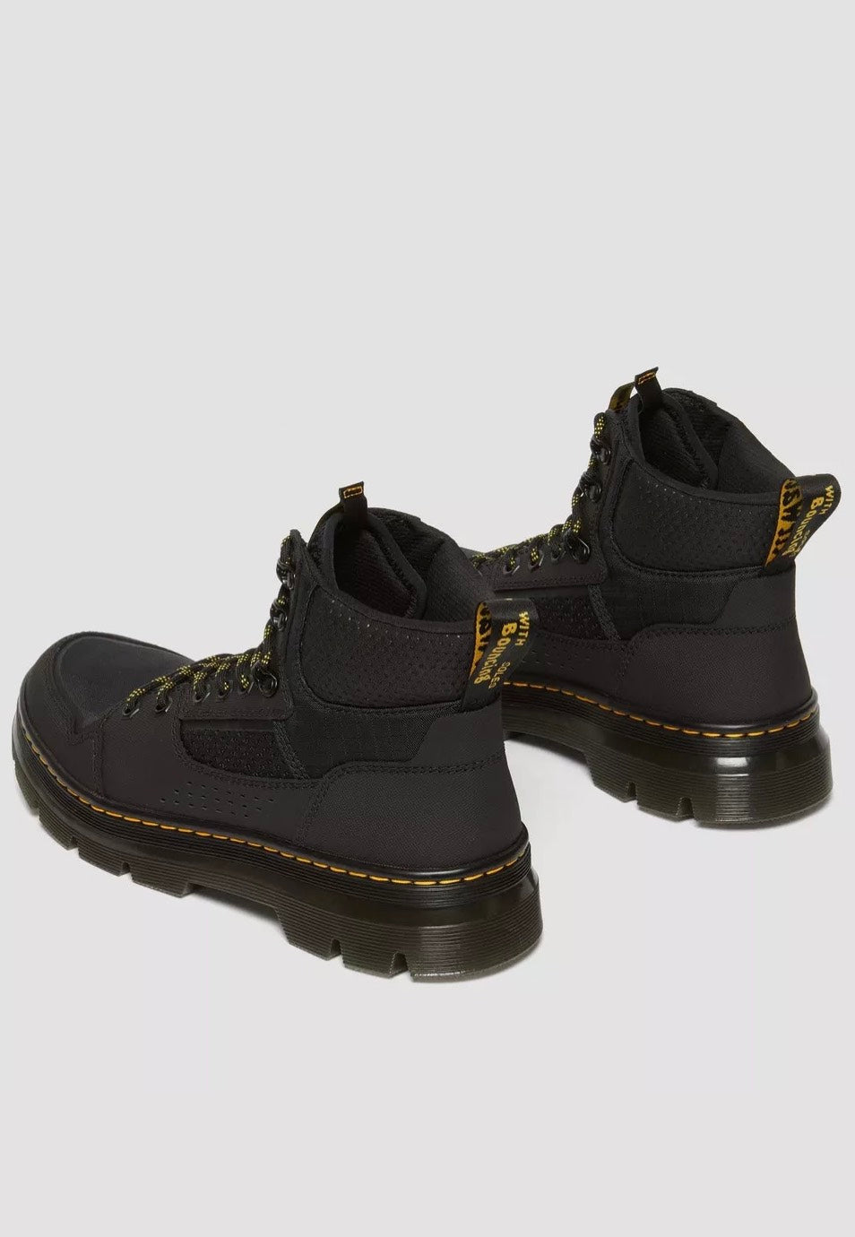 Dr. Martens - Rilla Black Ajax/Perf Spacer/Dot Emboss Poly/Hub Ripstop - Shoes | Men-Image