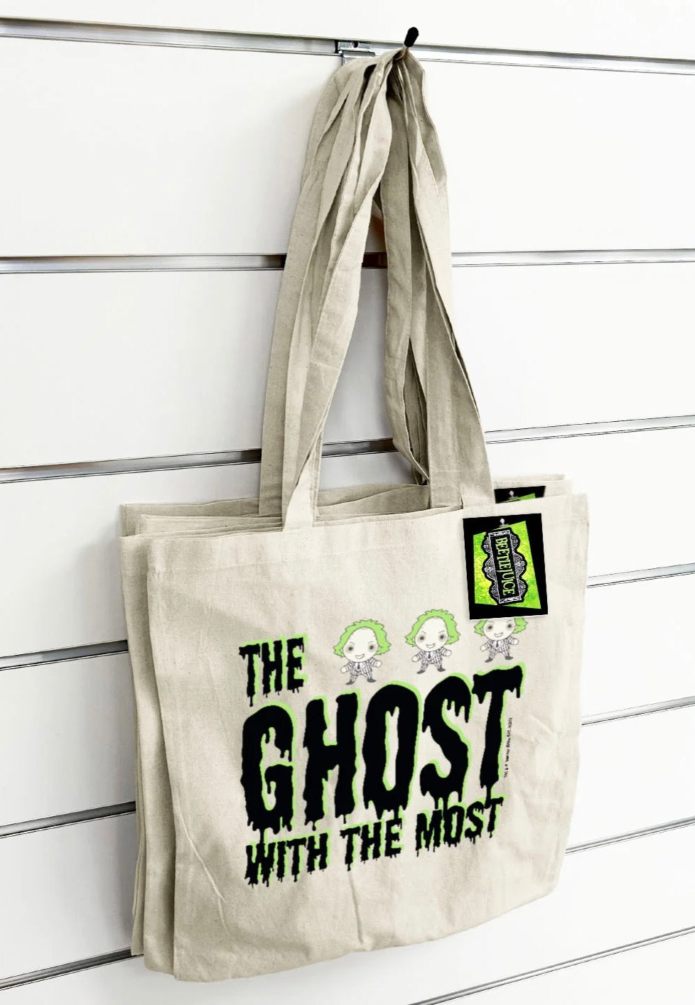 Beetlejuice - The Ghost With The Most Natural - Tote Bag | Neutral-Image