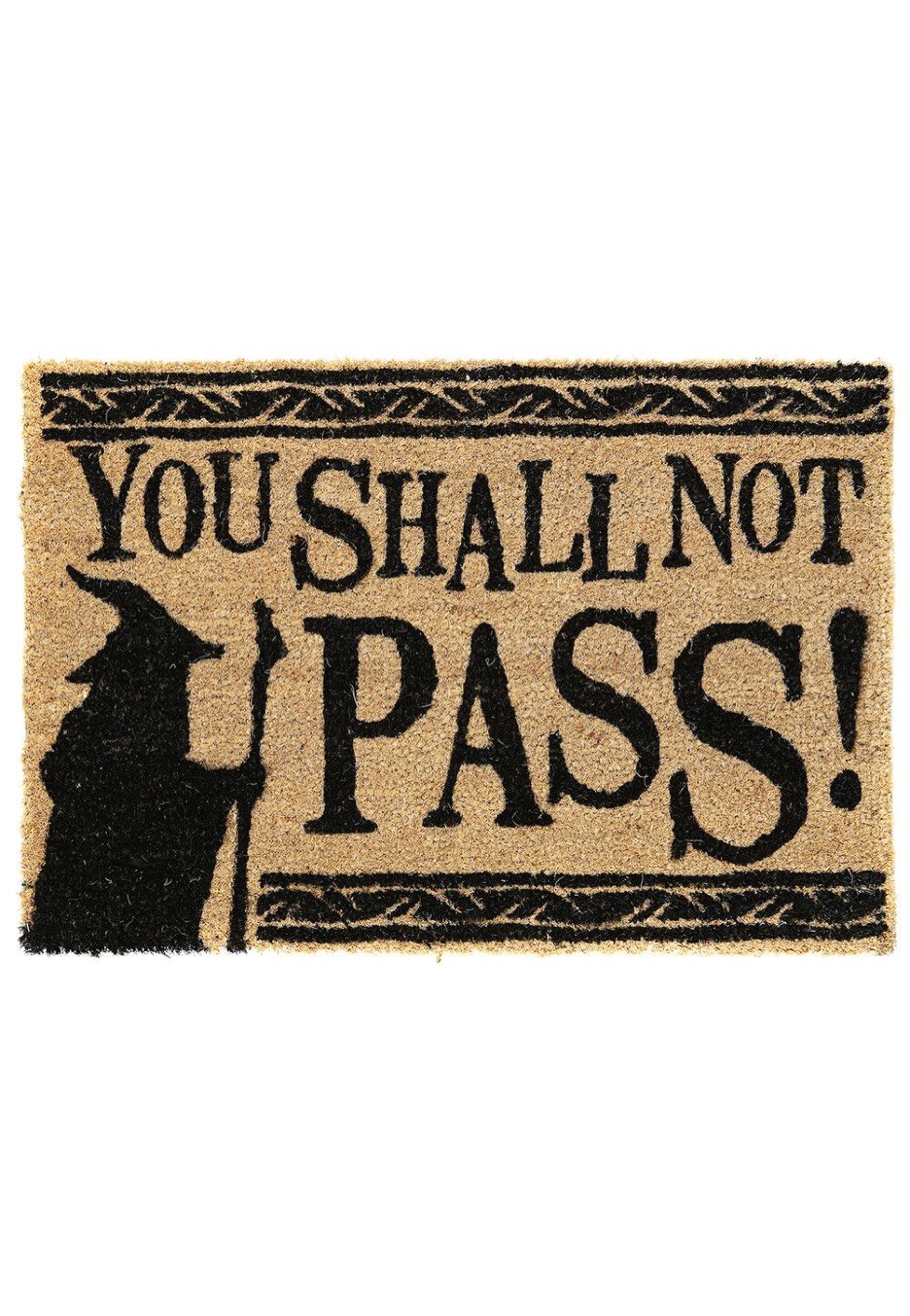 The Lord Of The Rings - You Shall Not Pass - Doormat | Neutral-Image
