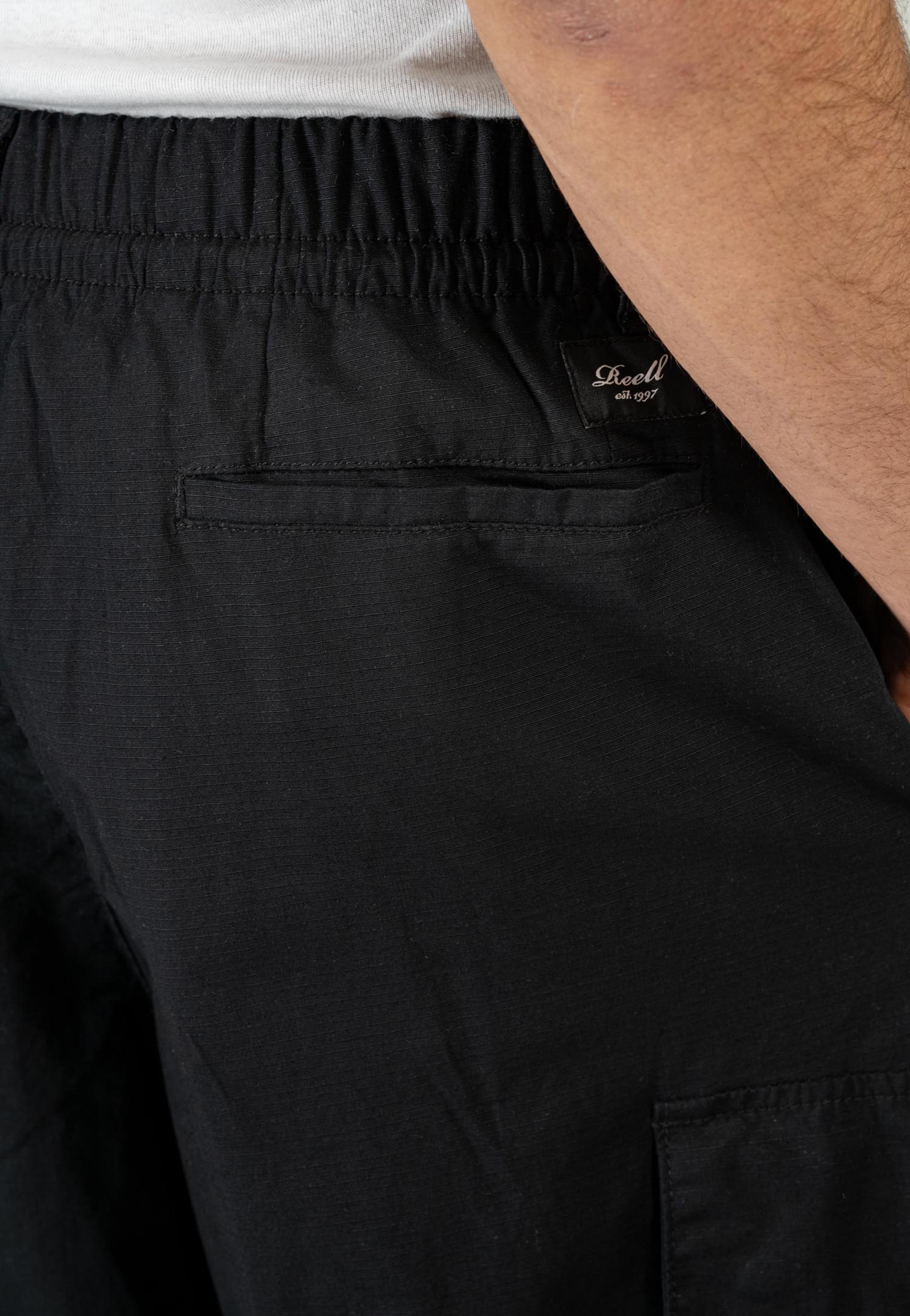 REELL - Para Cargo Deep Black Ripstop - Pants | Men-Image