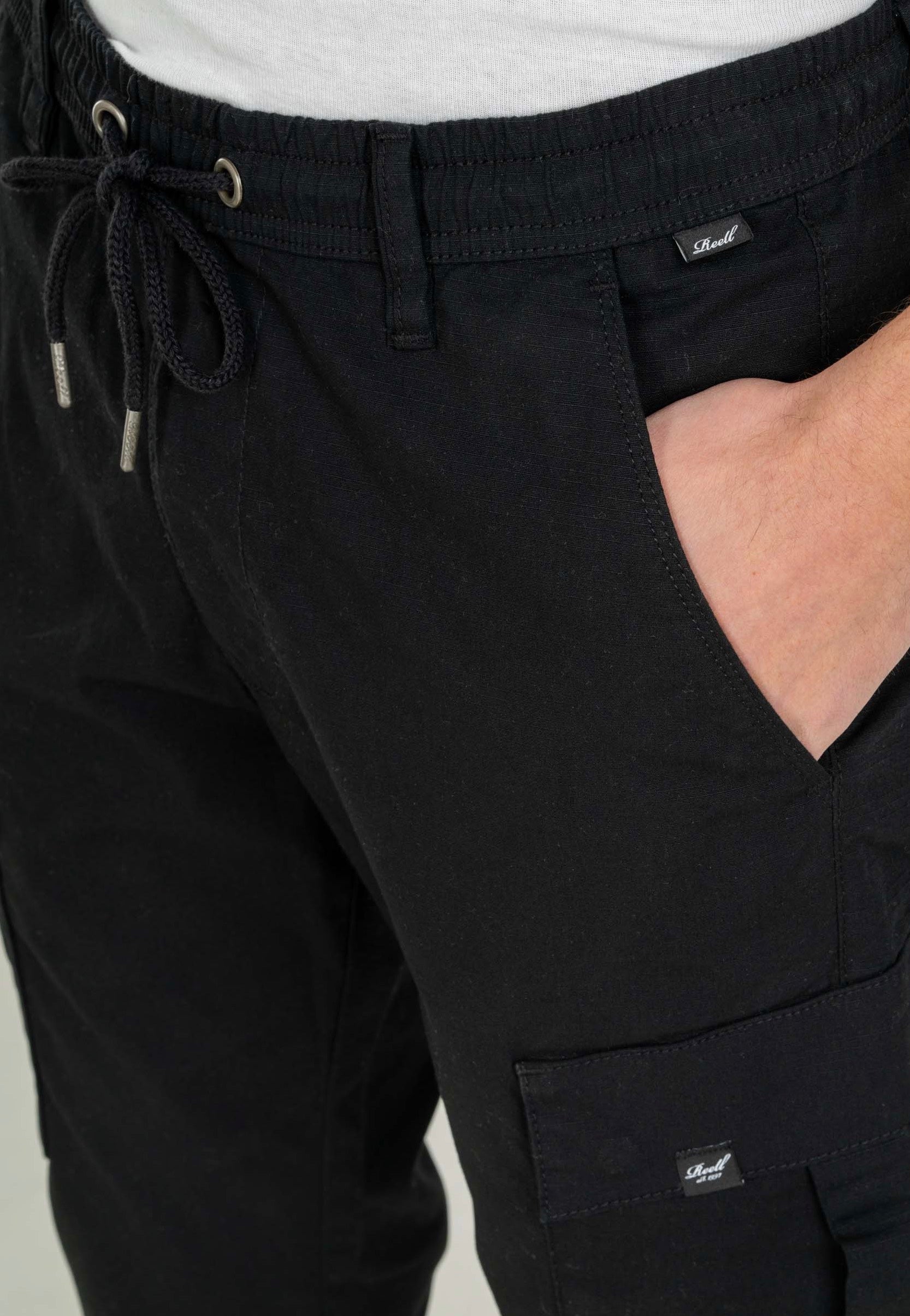 REELL - Reflex Easy Cargo Deep Black - Pants | Men-Image