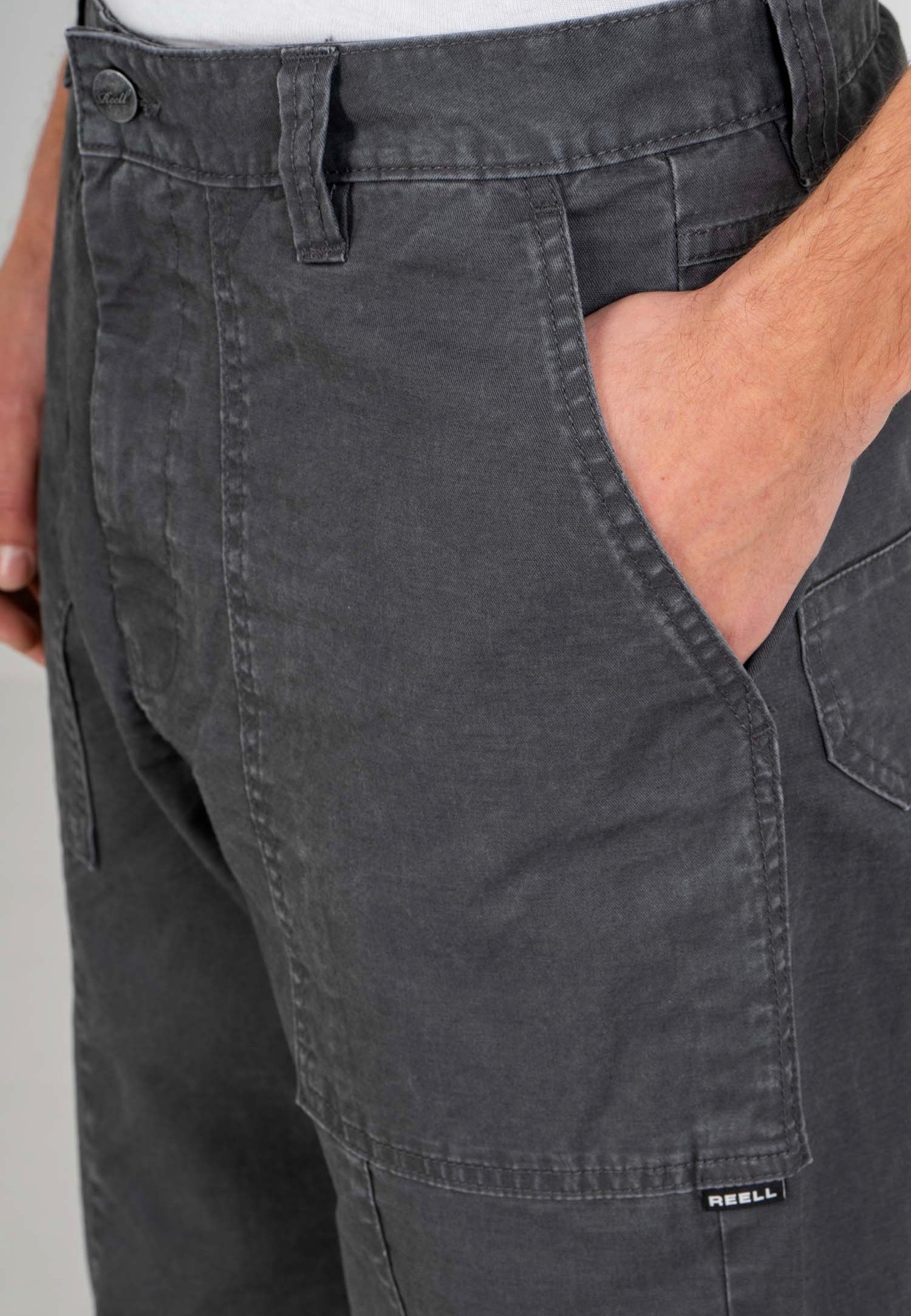 REELL - Rugged Vulcan Grey Used - Pants | Men-Image