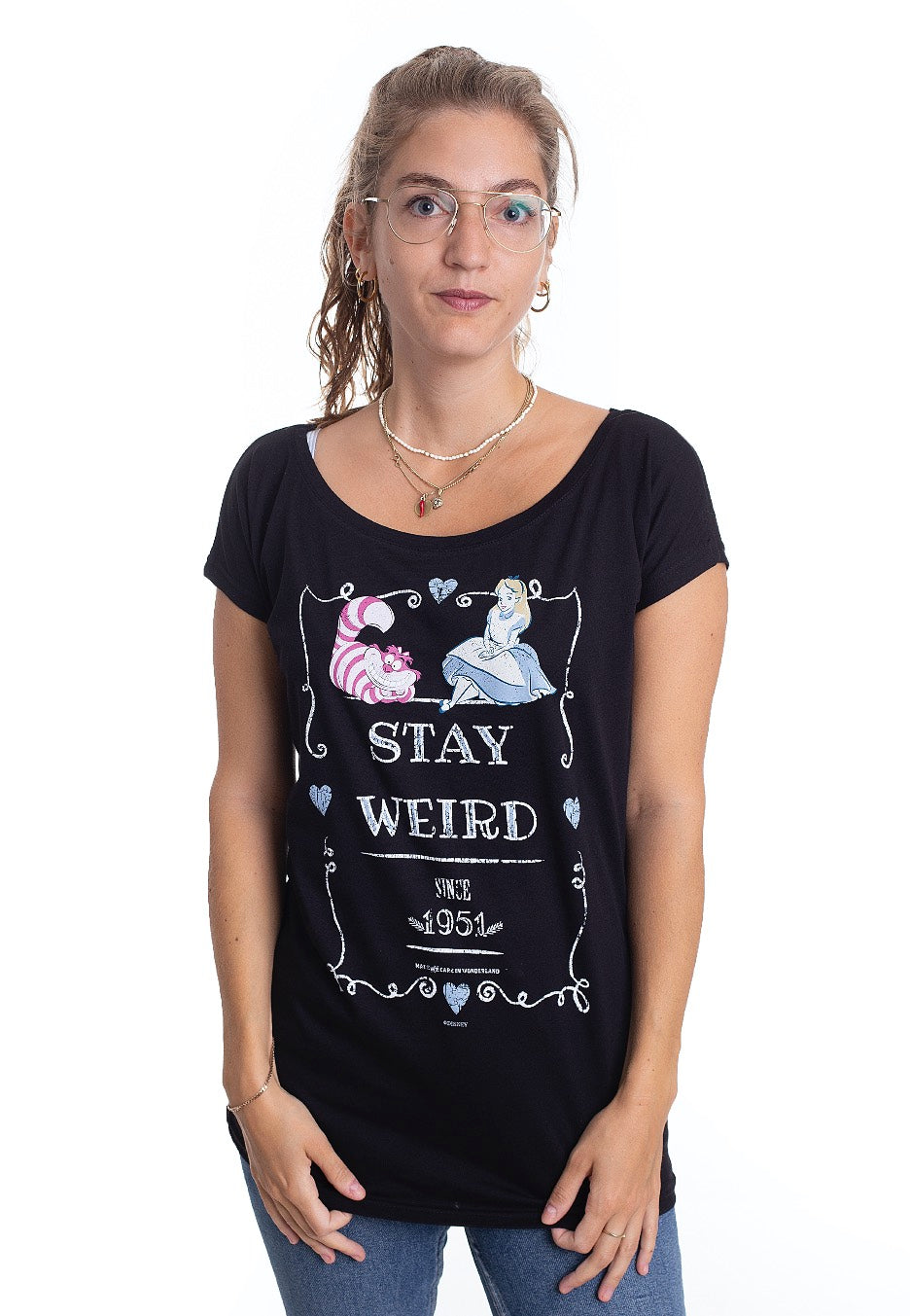 Alice In Wonderland - Stay Weird Loose - Girly | Women-Image