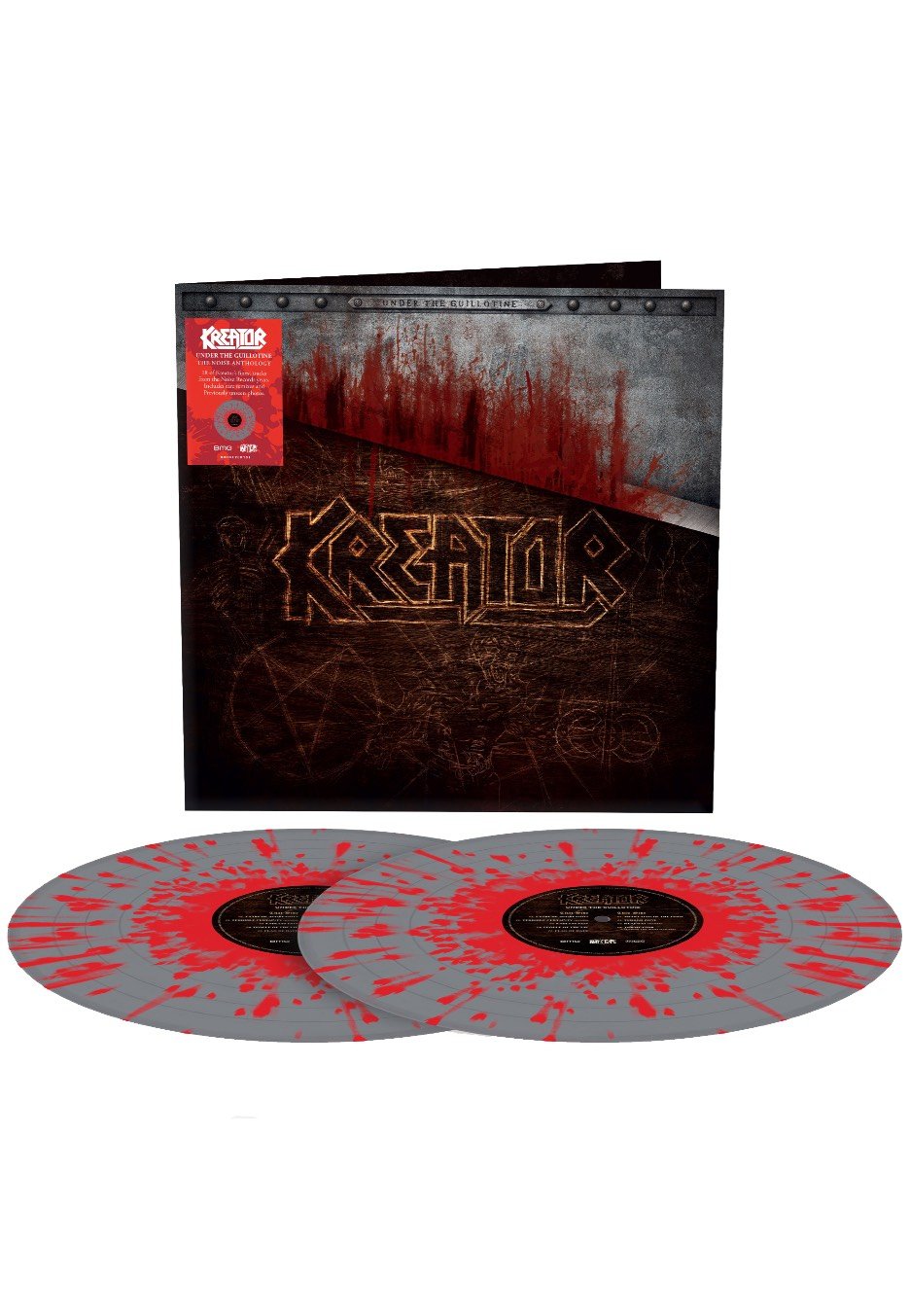 Kreator - Under The Guillotine: The Noise Records Anthology Grey/Red - Splattered 2 Vinyl | Neutral-Image