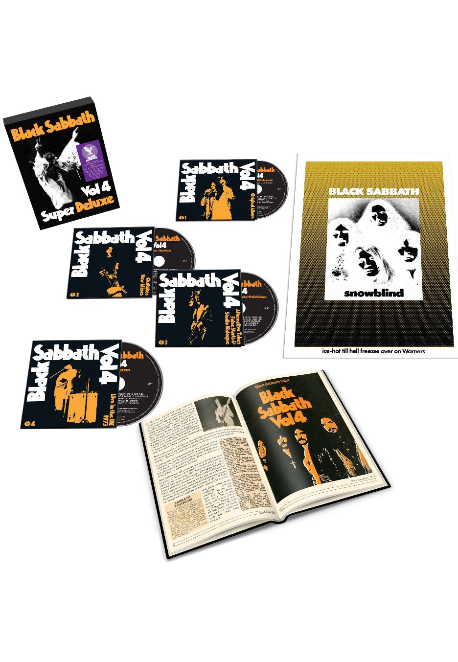 Black Sabbath - Vol.4 (Super Deluxe) - CD Box | Neutral-Image