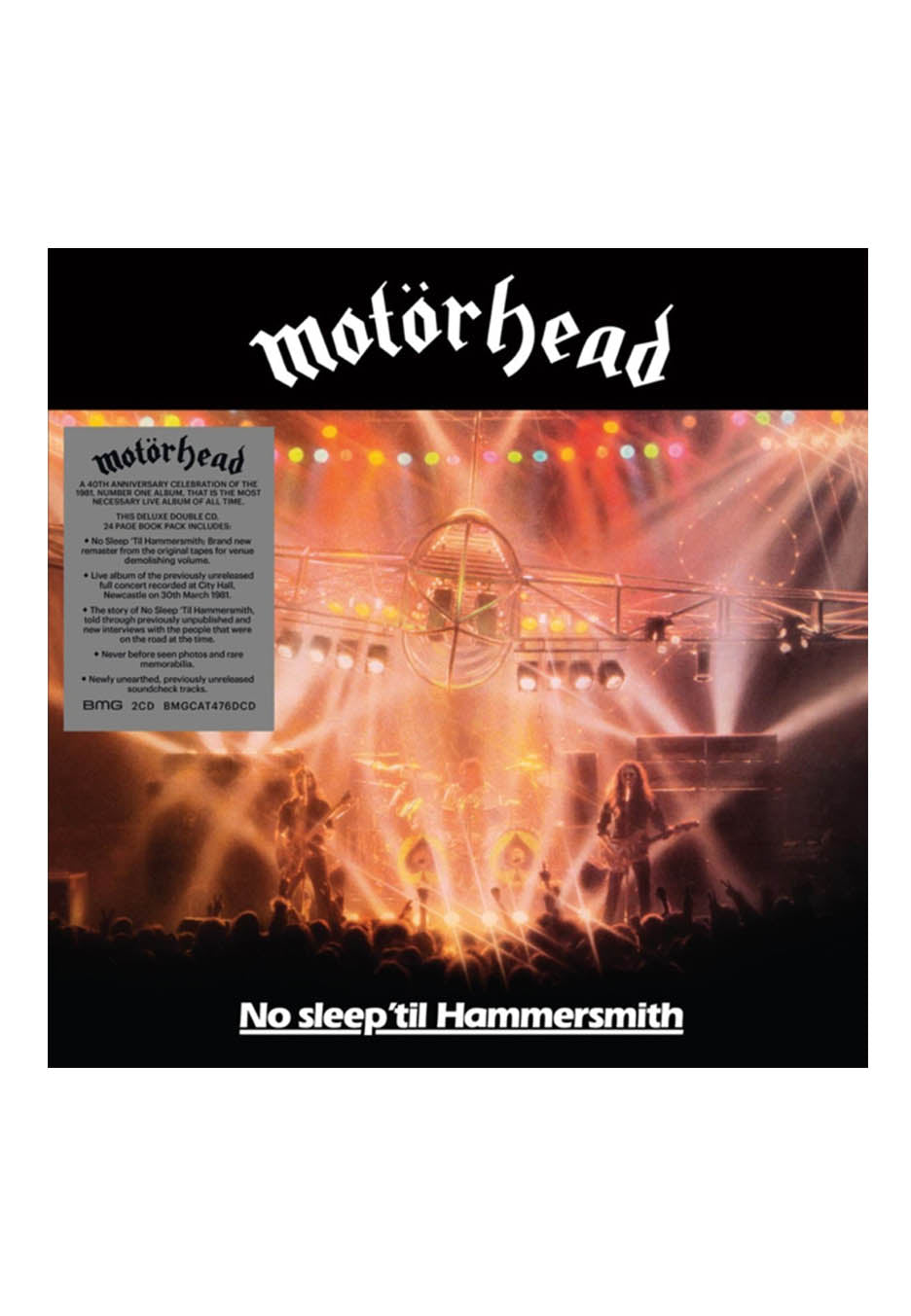 Motörhead - No Sleep 'Til Hammersmith (40th Anniversary Deluxe Edition) - Mediabook 2 CD | Neutral-Image