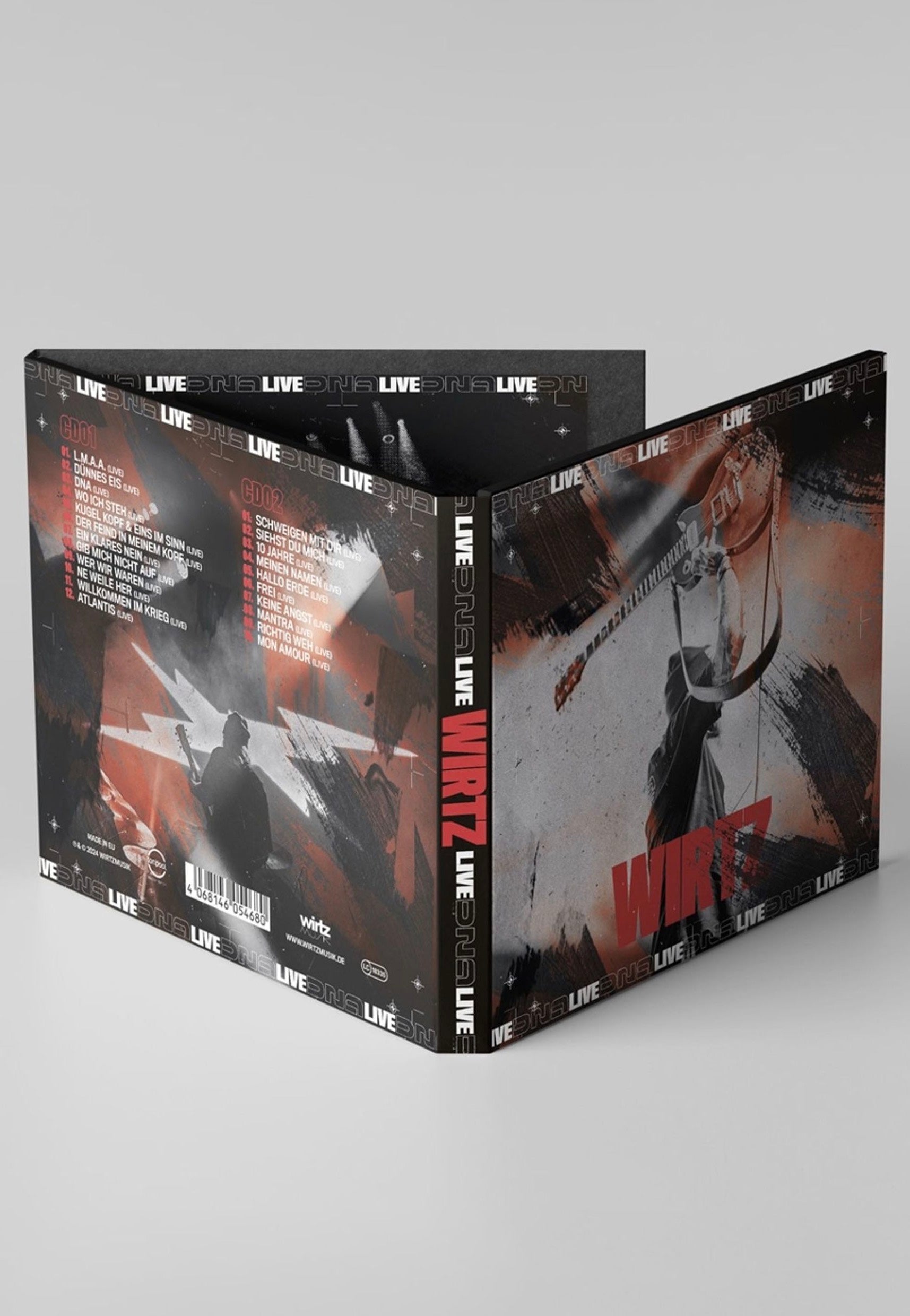 Wirtz - DNA Live - Digipak 2 CD | Neutral-Image