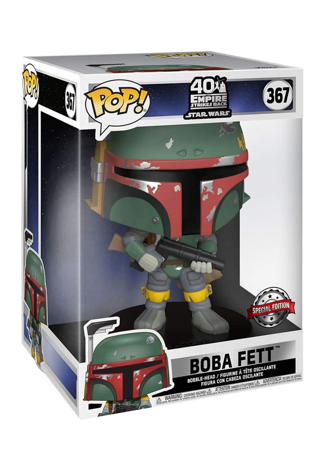 Star Wars - Boba Fett Jumbo POP! Bobble Head - Funko Pop