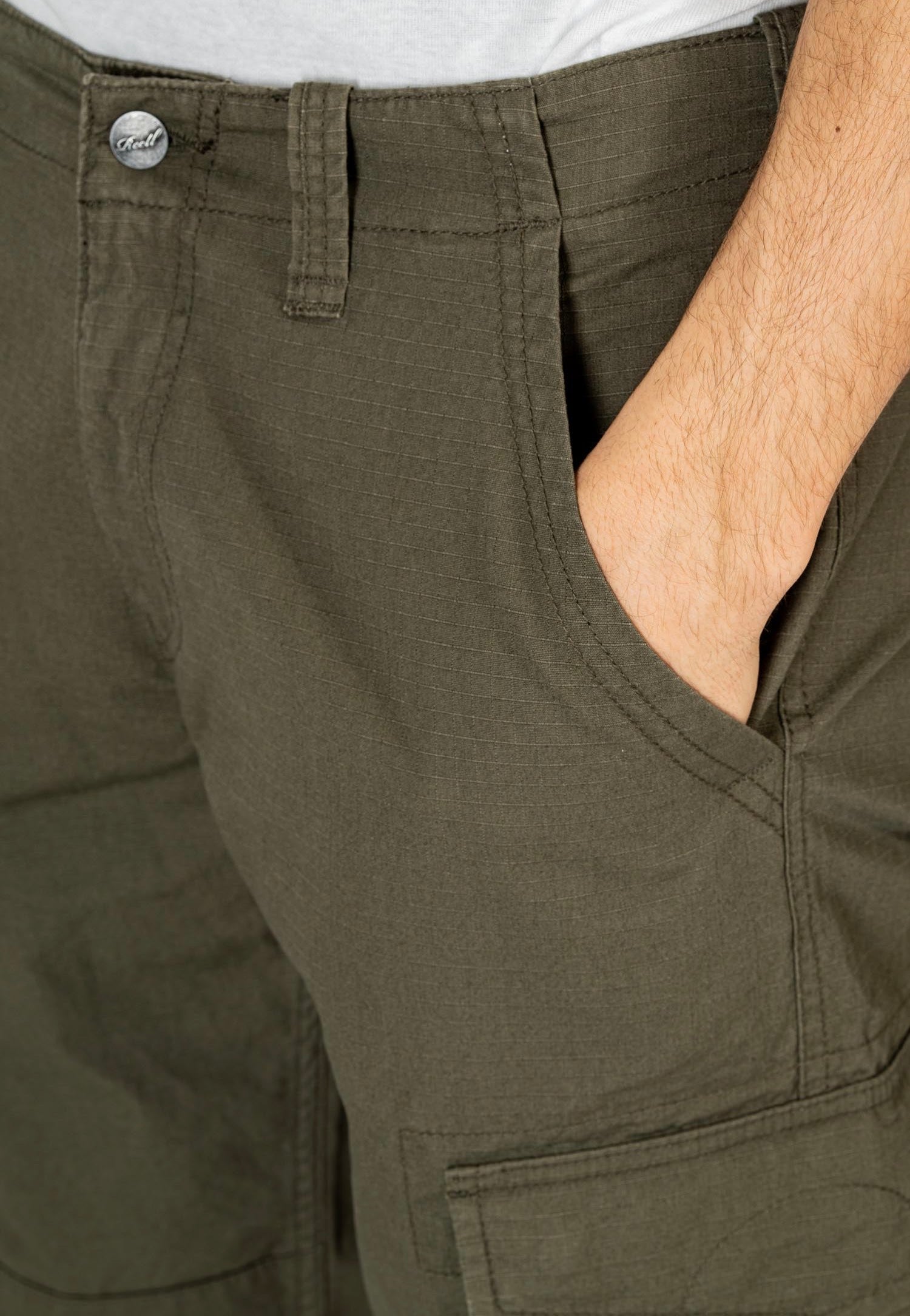 REELL - Cargo Ripstop Olive - Pants | Men-Image