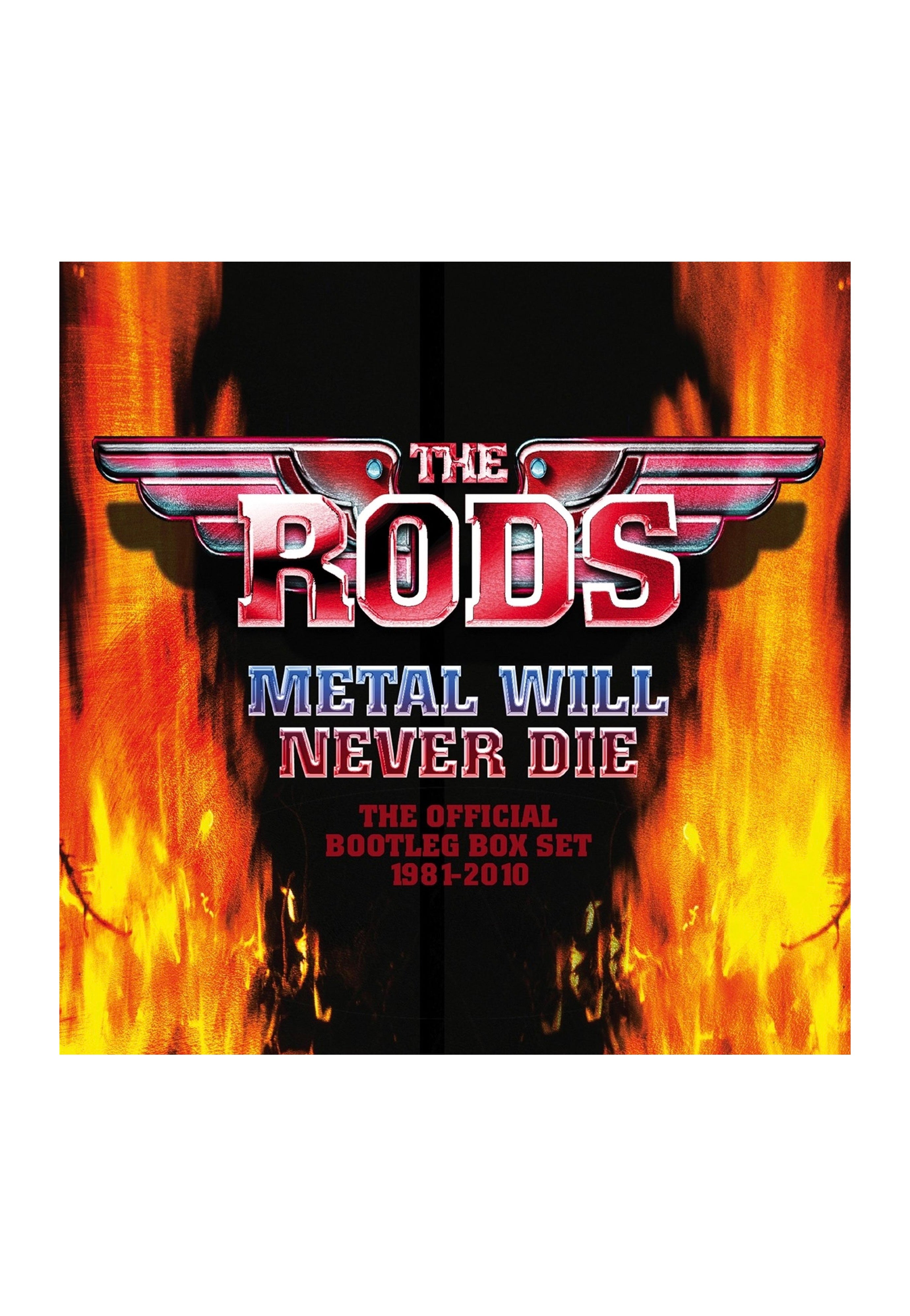 The Rods - Metal Will Never Die: The Official Bootleg Box Set 1981-2010 - 4 CD | Neutral-Image