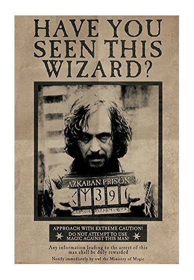 Harry Potter - Wanted Sirius Black Maxi - Poster | Neutral-Image