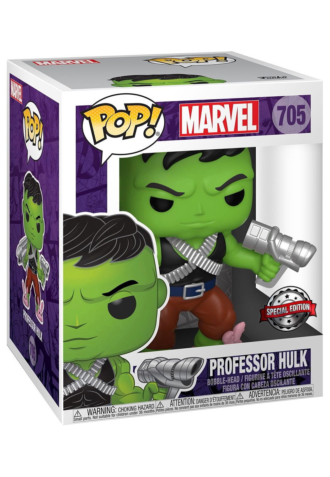 Hulk - Professor Hulk w/ (GW) Chase 6'' POP! Vinyl - Funko Pop | Neutral-Image