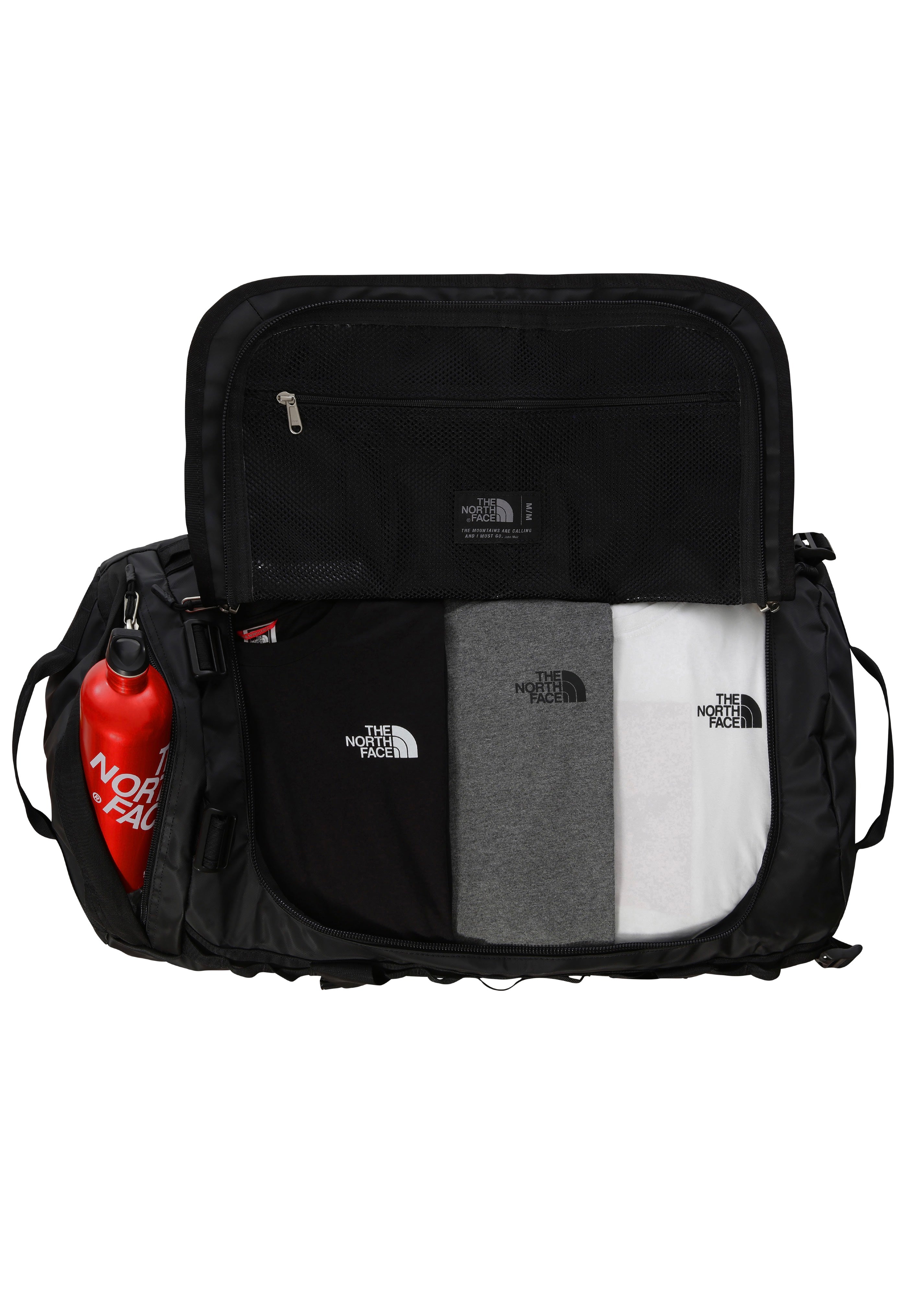 The North Face - Base Camp Duffel M TNF Black/TNF White - Dufflebag | Neutral-Image