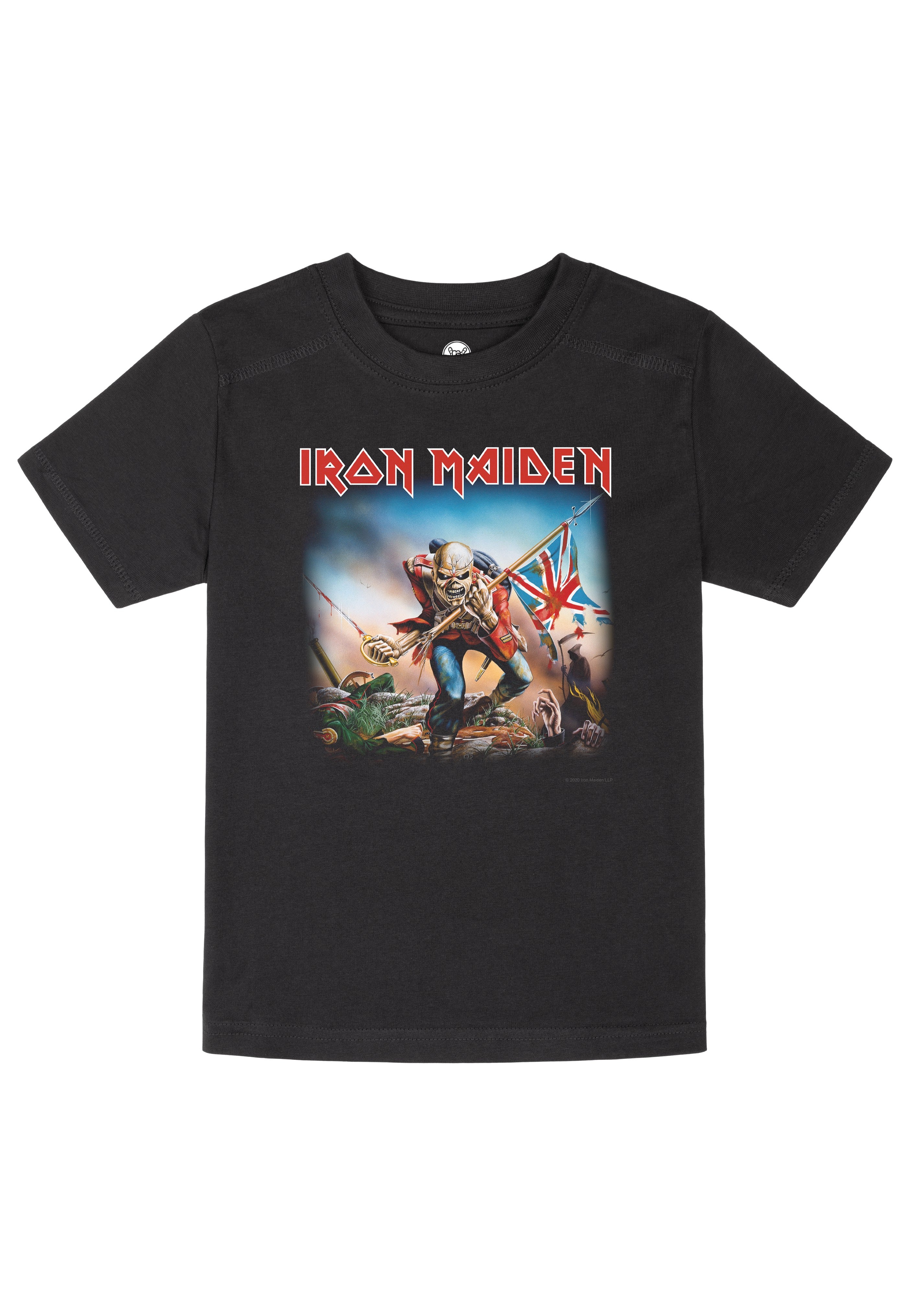 Iron Maiden - Trooper Kids Black/Multicolored - T-Shirt | Neutral-Image