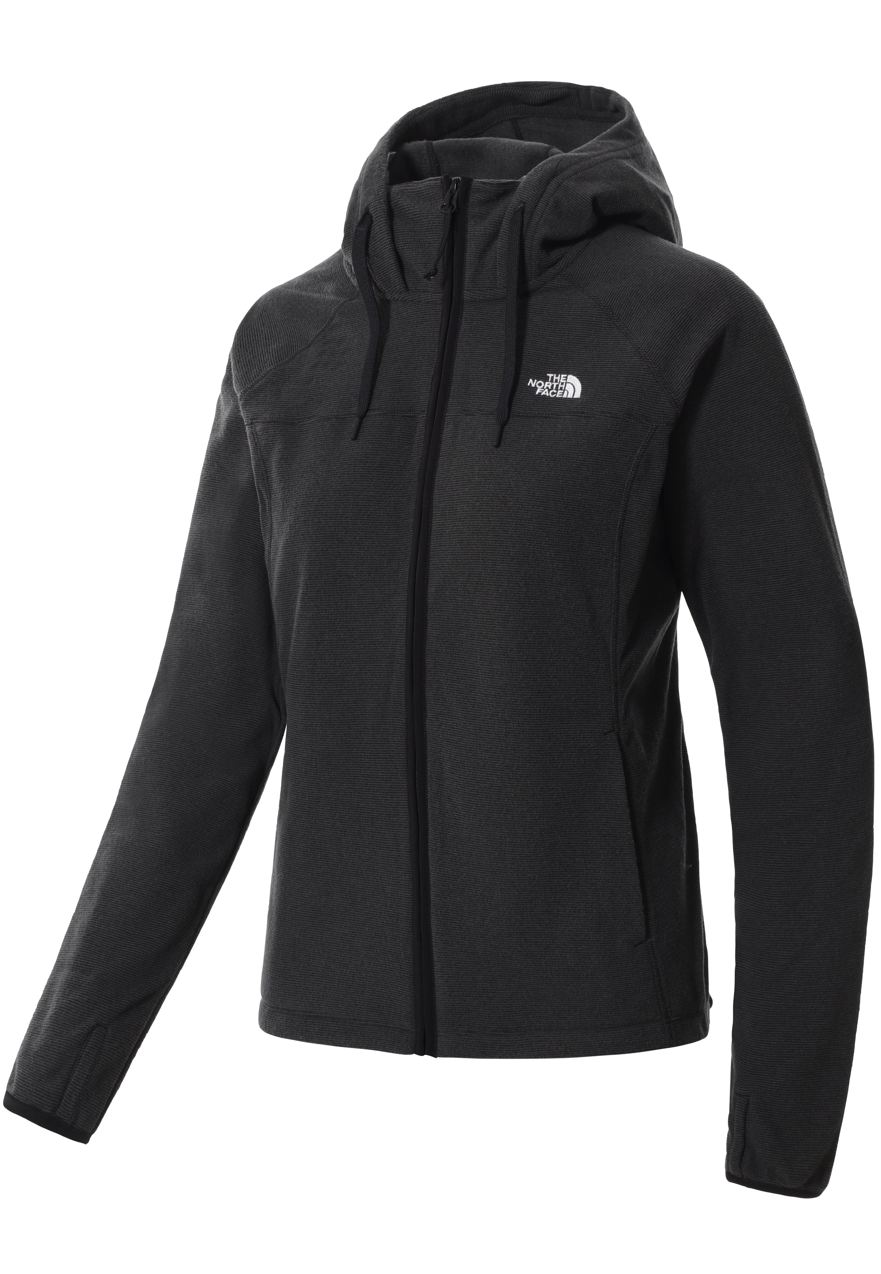 The North Face - Women’s Homesafe Full Zip Fleece Tnf Black Strip - Zipper | Women-Image