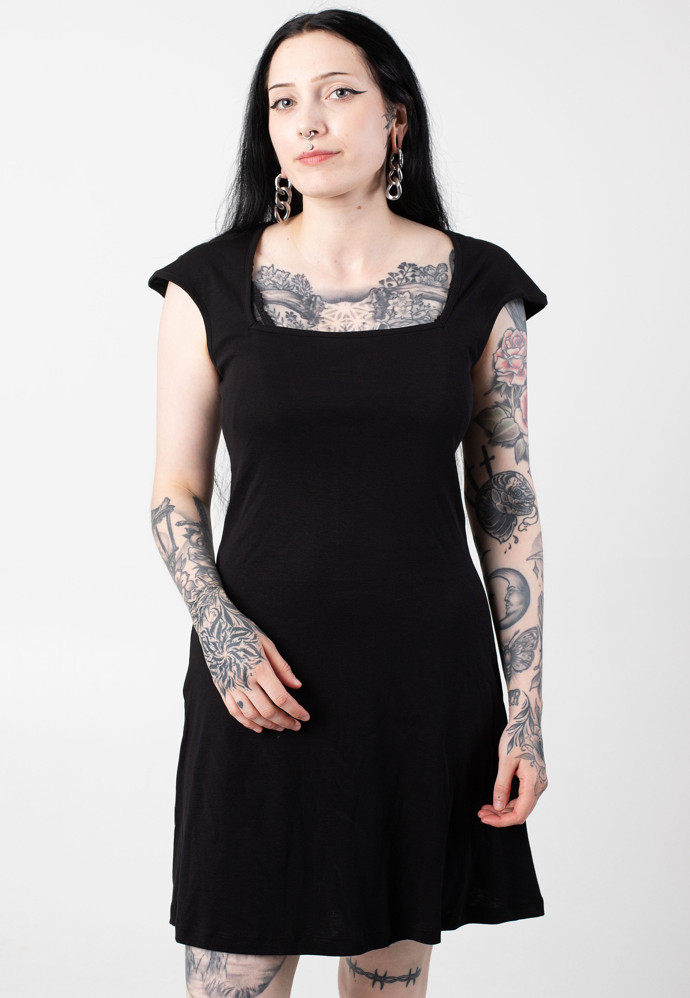 Noisy May - Dora A Shape Mini Black - Dress | Women-Image