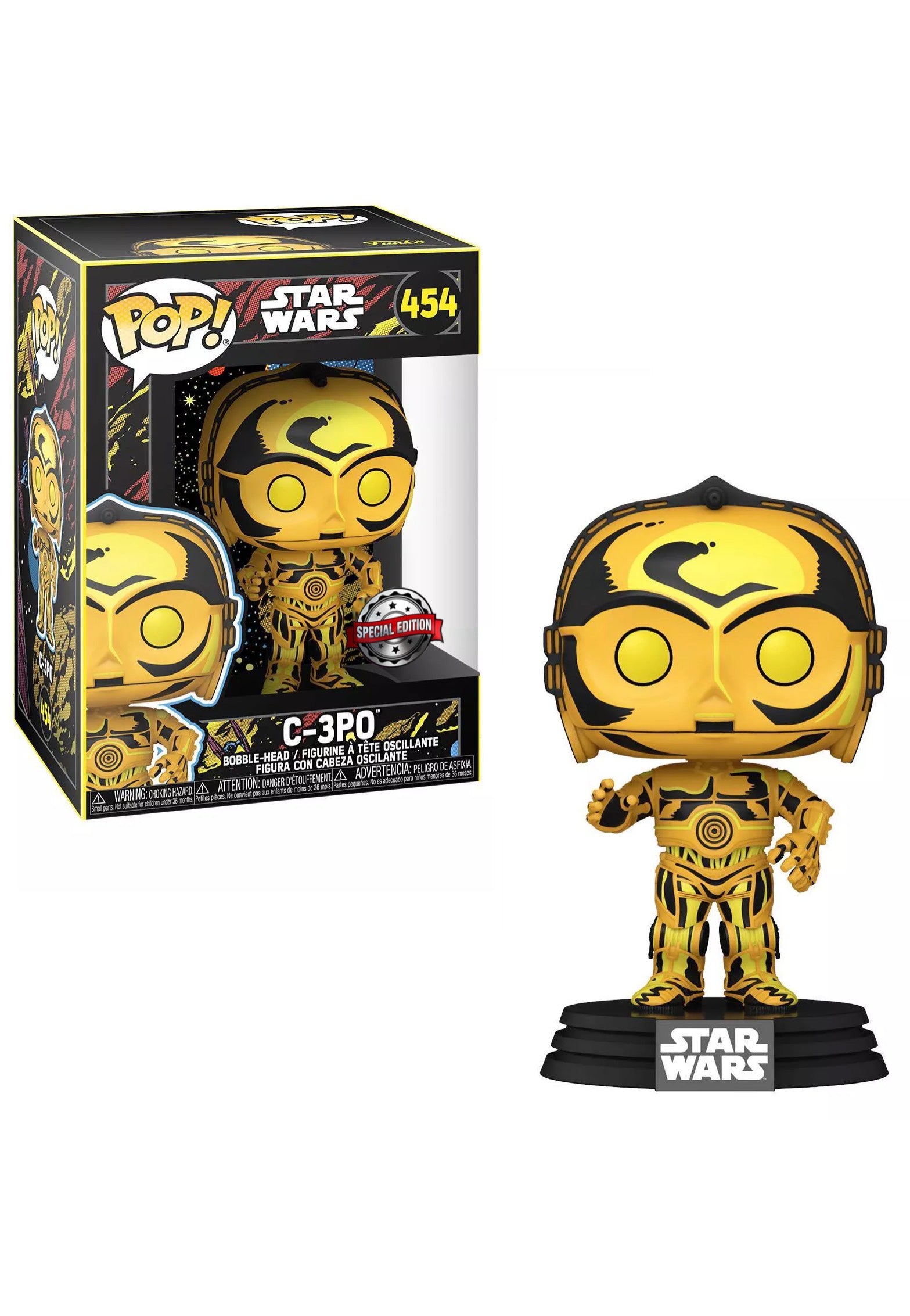 Star Wars - C 3PO POP! Bobble Head Retro Series - Funko Pop | Neutral-Image