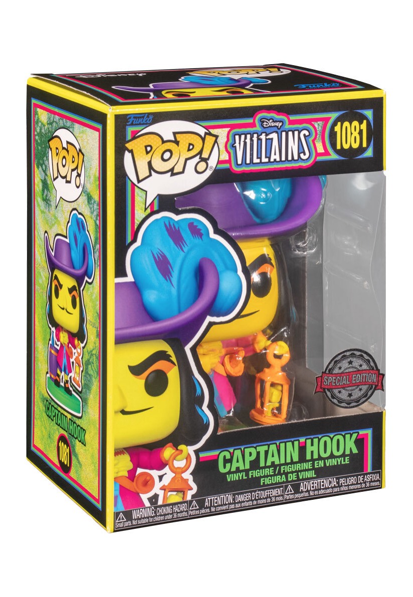 Peter Pan - Hook (Blacklight) POP! Vinyl - Funko Pop | Neutral-Image