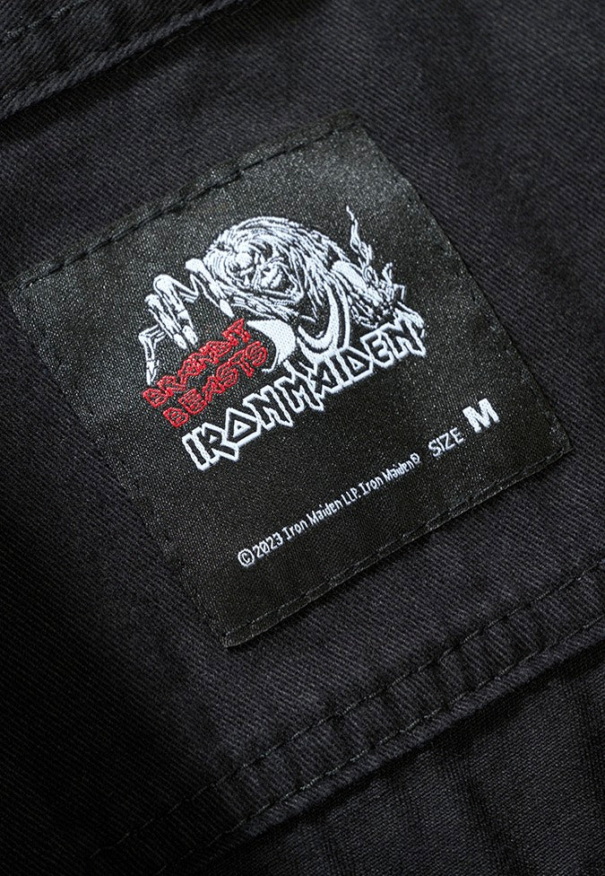 Brandit x Iron Maiden - Number Of The Beast Vintage - Vest | Neutral-Image