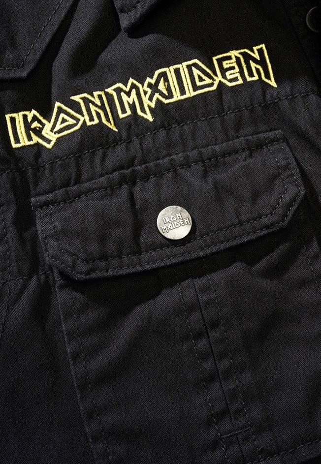 Brandit x Iron Maiden - Fear Of The Dark Vintage - Vest | Neutral-Image