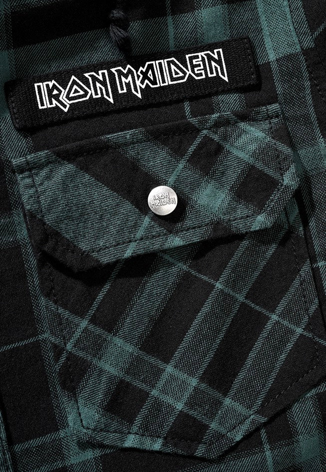 Iron Maiden - Eddie Black/Green - Shirt | Neutral-Image