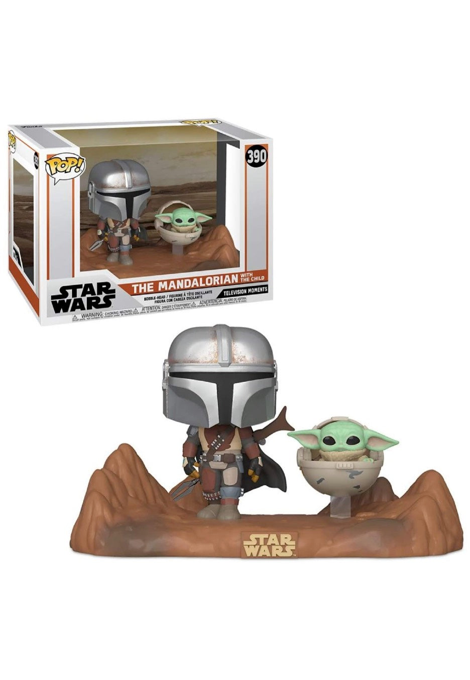 The Mandalorian - Mandalorian & Child POP! Bobble-Head - Figure | Neutral-Image