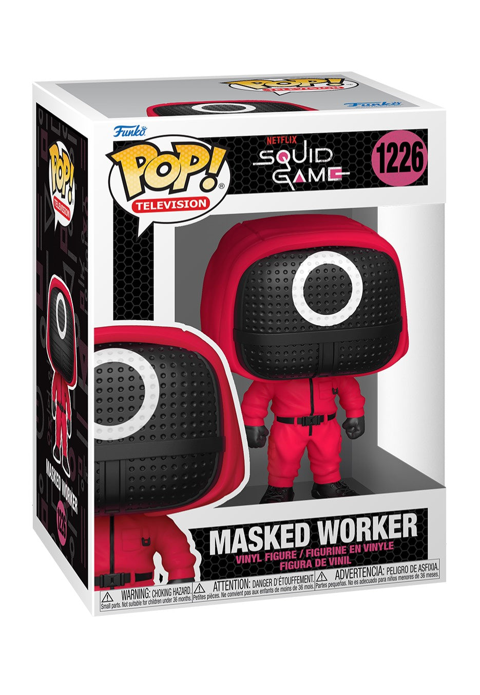 Squid Game - Red Soldier Circle POP! Vinyl - Funko Pop | Neutral-Image