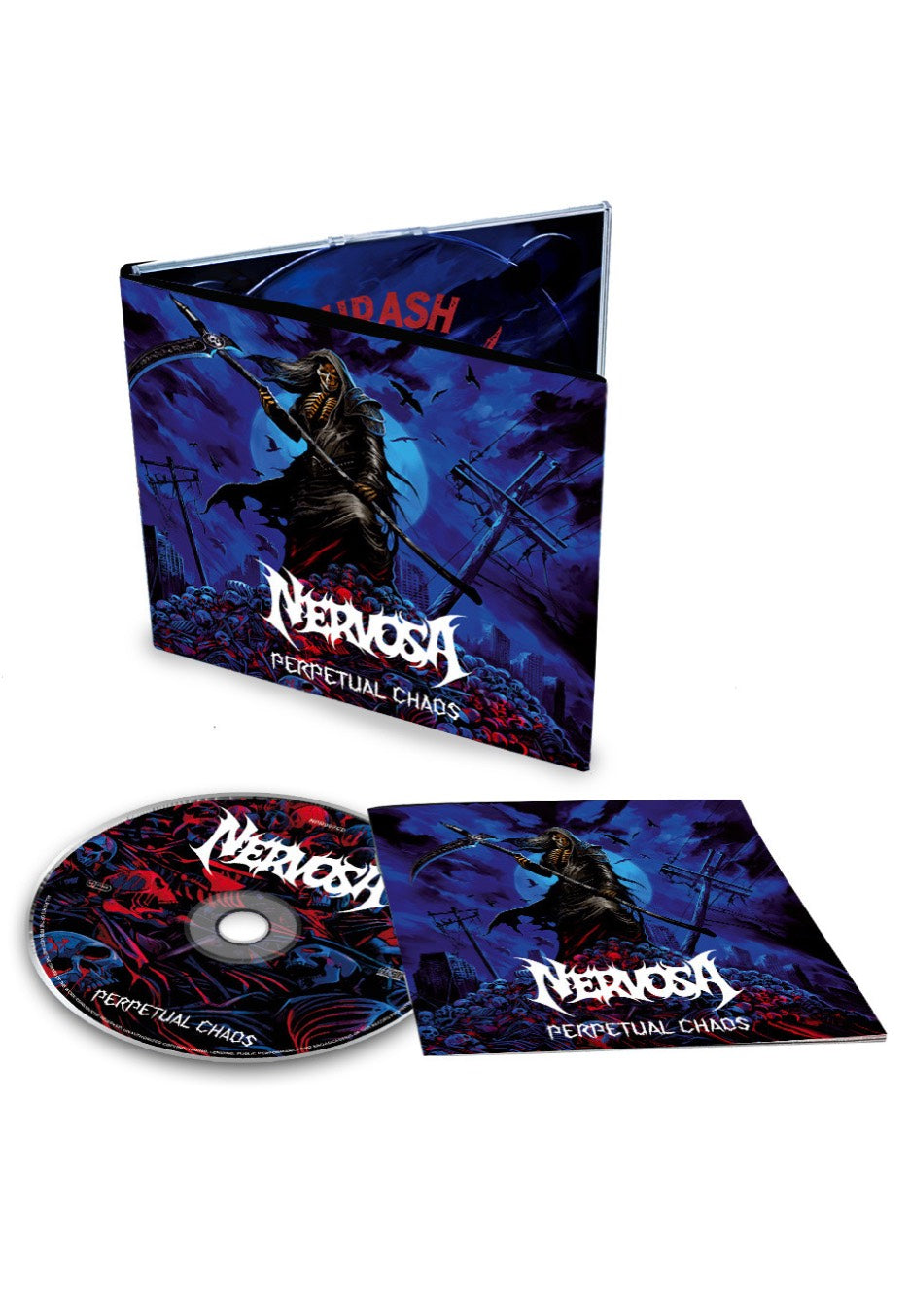 Nervosa - Perpetual Chaos - Digipak CD | Neutral-Image