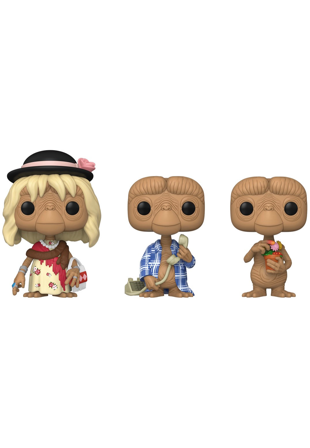 E.T. The Extra Terrestrial - E.T. 3PK POP! Vinyl - Funko Pop | Neutral-Image