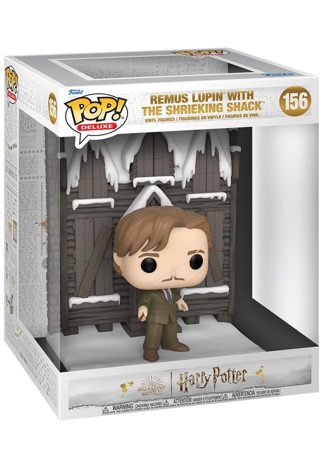 Harry Potter - Hogsmeade: Shrieking Shack w/Lupin POP! Deluxe - Funko Pop | Neutral-Image