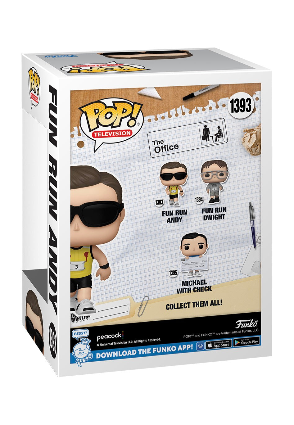 The Office - Fun Run Andy POP! Vinyl - Funko Pop | Neutral-Image