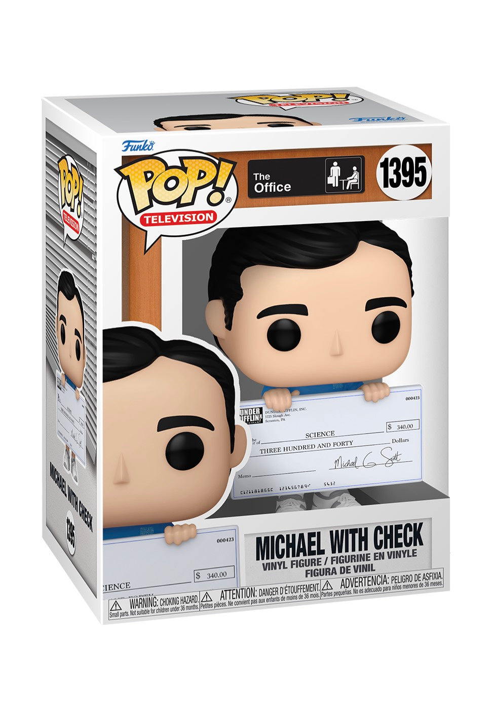 The Office - Michael w/Check POP! Vinyl - Funko Pop | Neutral-Image