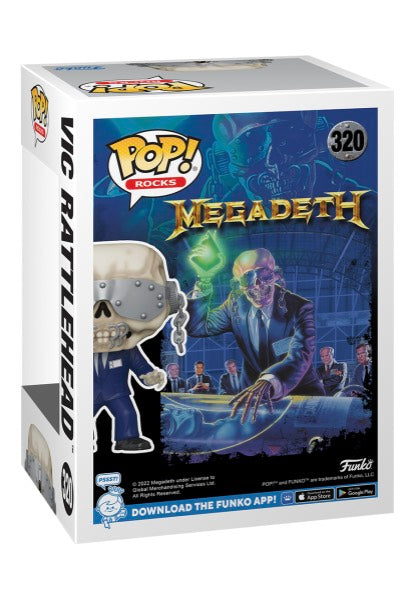 Megadeth - Vic Rattlehead POP! Vinyl - Funko Pop | Neutral-Image