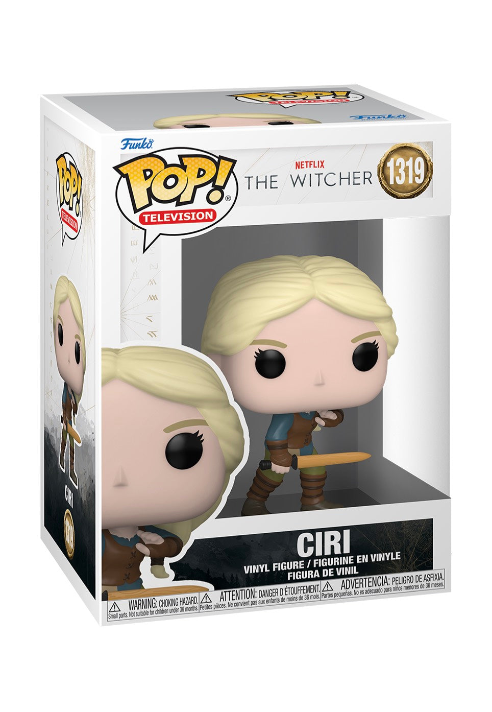 The Witcher - Ciri w/Sword POP! Vinyl - Funko Pop | Neutral-Image