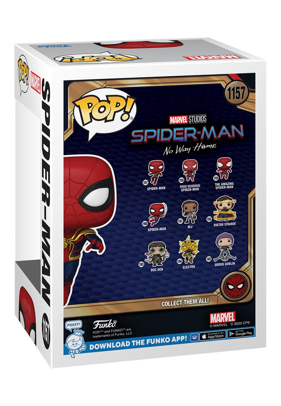 Spider-Man - NWH Spider-Man Leaping SM1 POP! Bobble-Head - Funko Pop | Neutral-Image