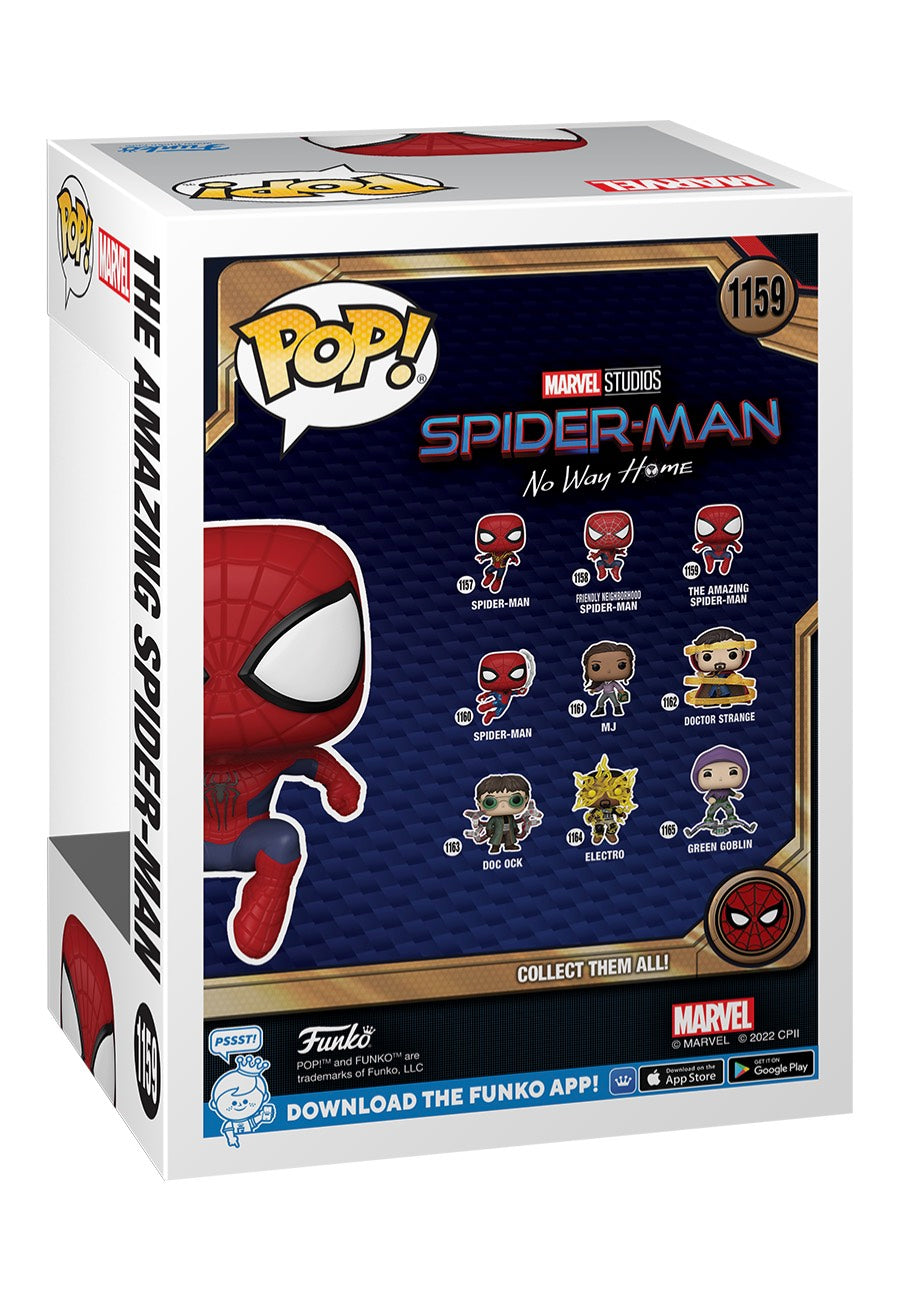 Spider-Man - NWH Amazing Spider-Man Leaping SM3 POP! Bobble-Head - Funko Pop | Neutral-Image